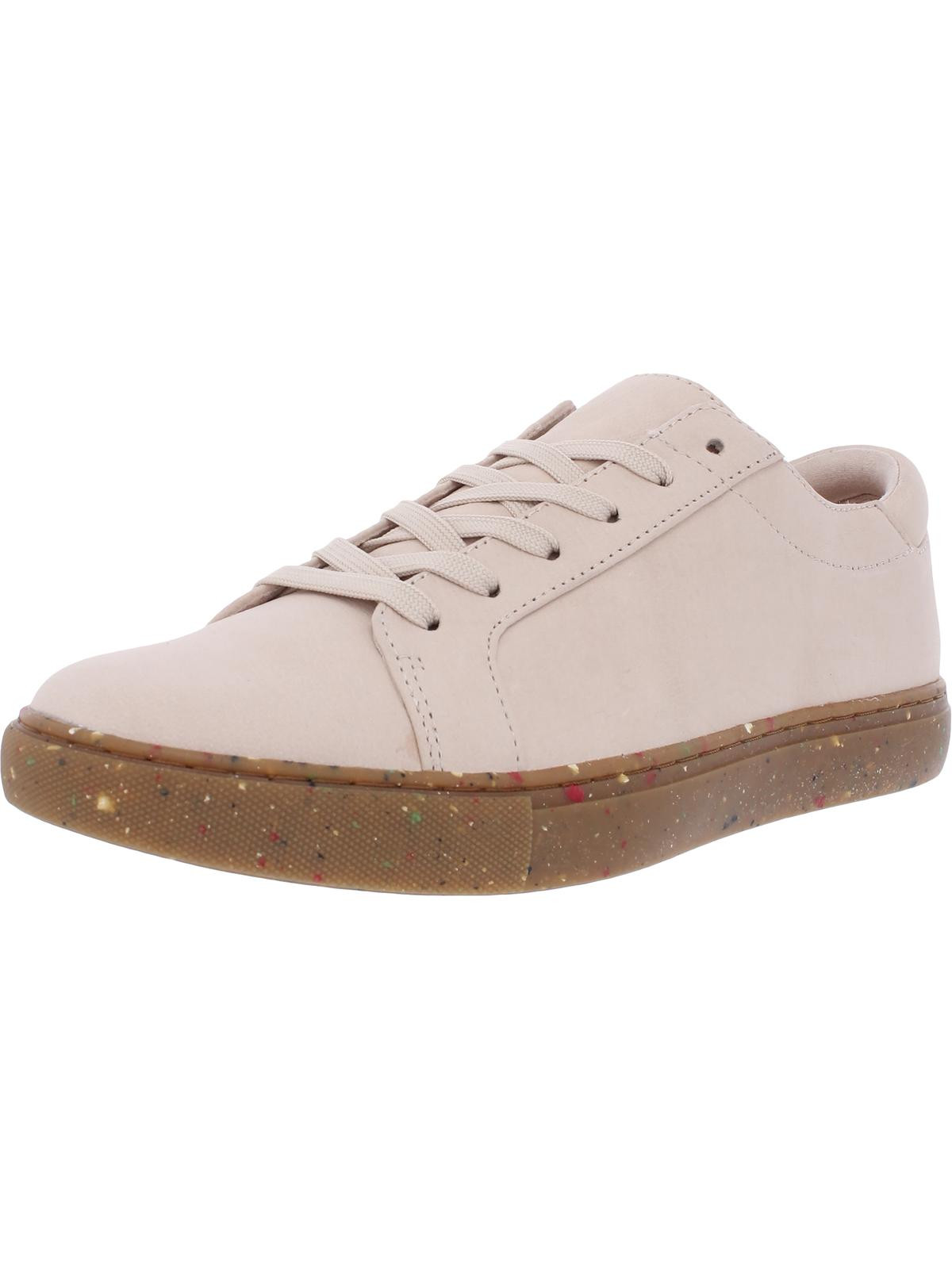 Kenneth Cole New York Womens Kam Resource Nubuck Low Top Fashion Sneakers Beige | Walmart (US)