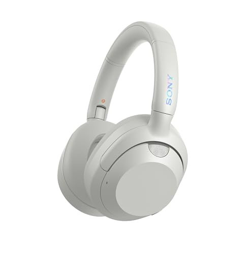 Sony ULT WEAR Over-Ear Noise Cancelling Bluetooth Headphones with Alexa Built-in, Comfortable Design, 30-Hour Battery, Massive Bass, Off White | Amazon (US)