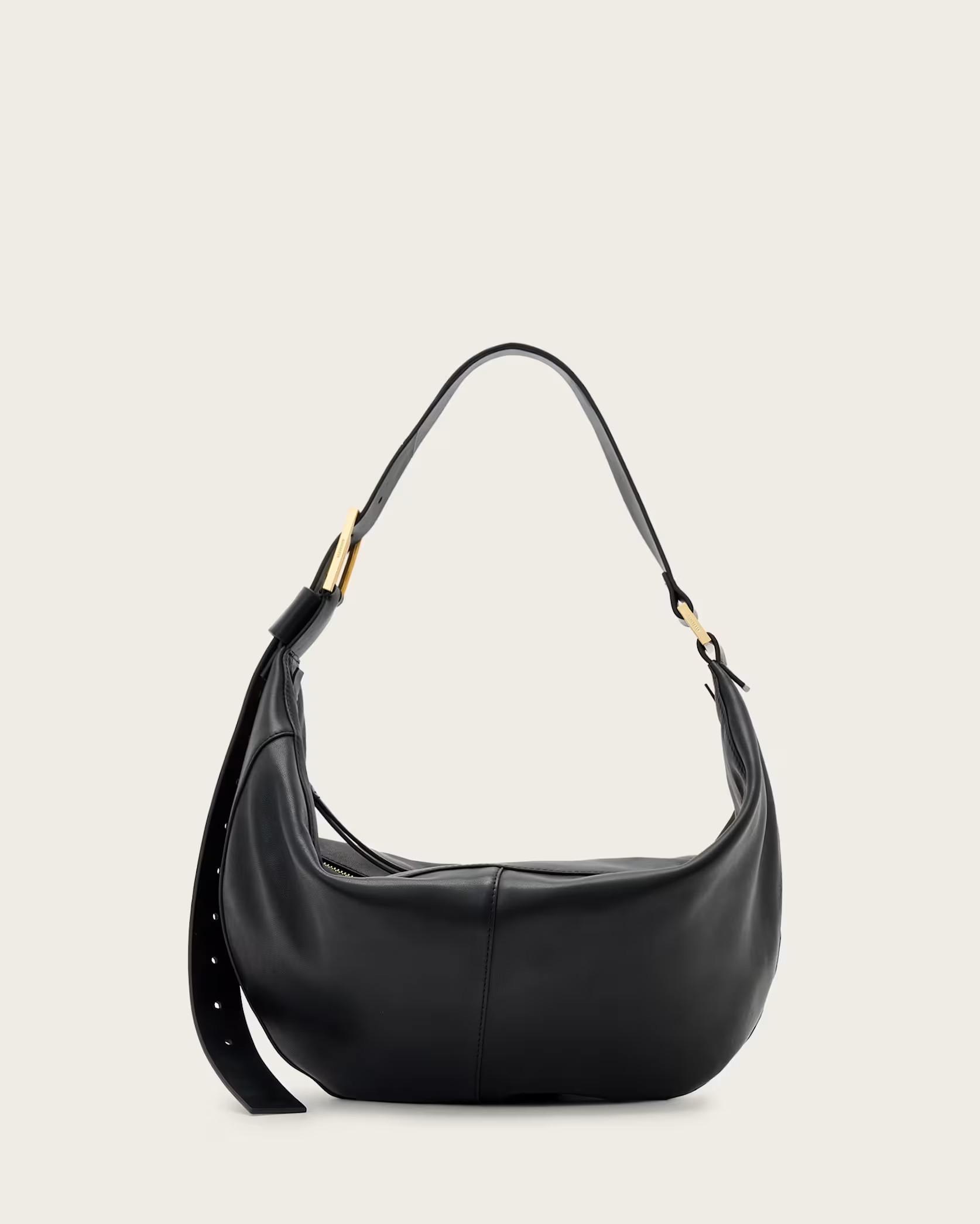 Luna Slouchy Leather Shoulder Bag | AllSaints UK