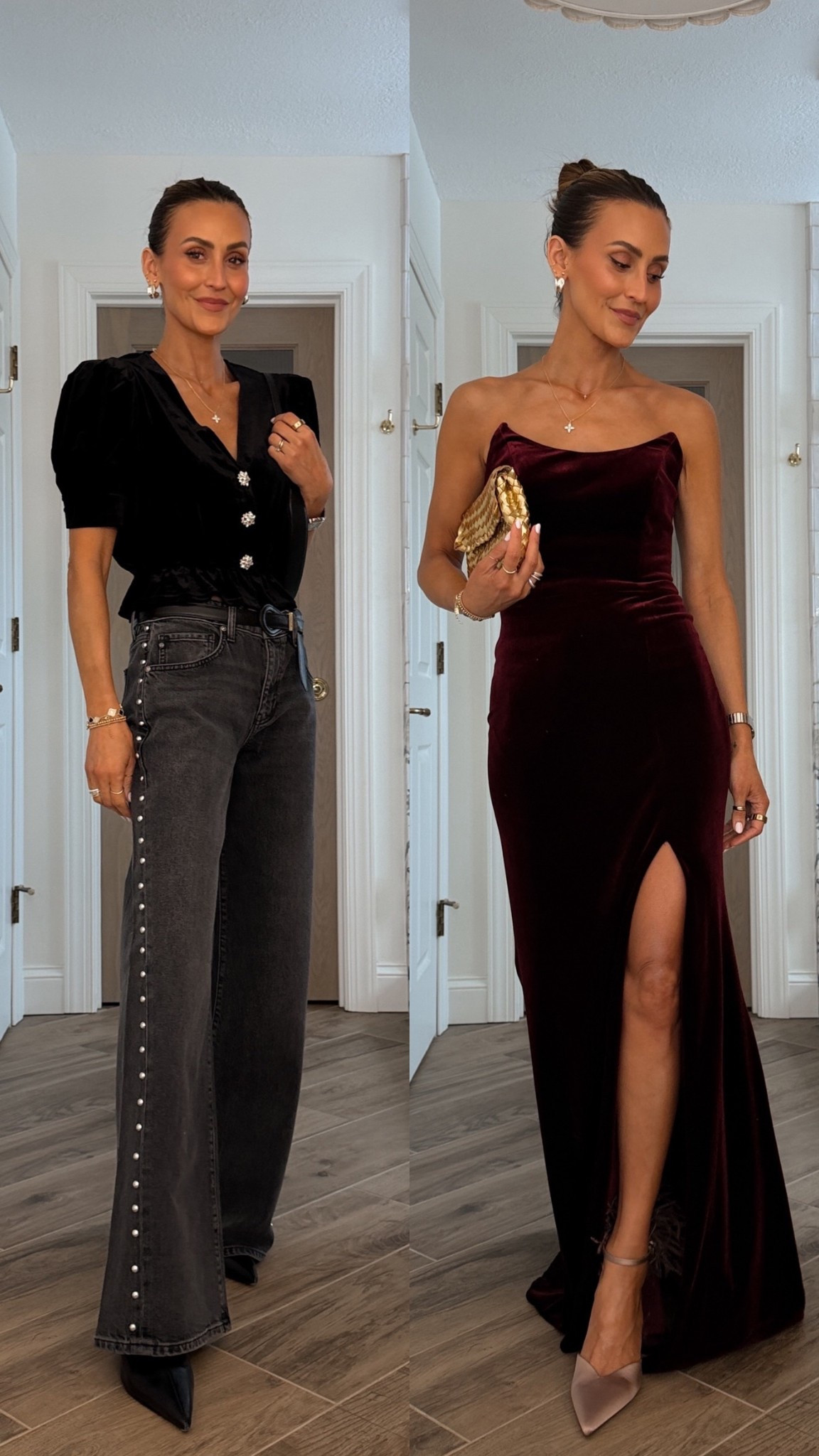 Two holiday looks from formal black tie to elevated casual, on F&F sale! 

Take 25% off selected labeled items

@bloomingdales #bloomingdales #ad

#LTKSaleAlert #LTKHoliday #LTKWedding