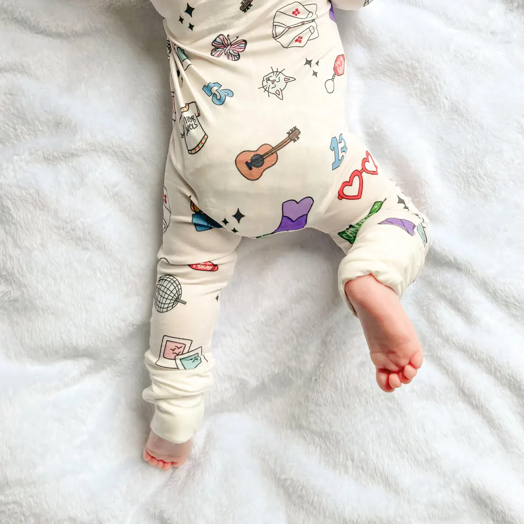 Swift Icons Infant Bamboo Zipper Romper *restock coming in November* | Etsy (US)