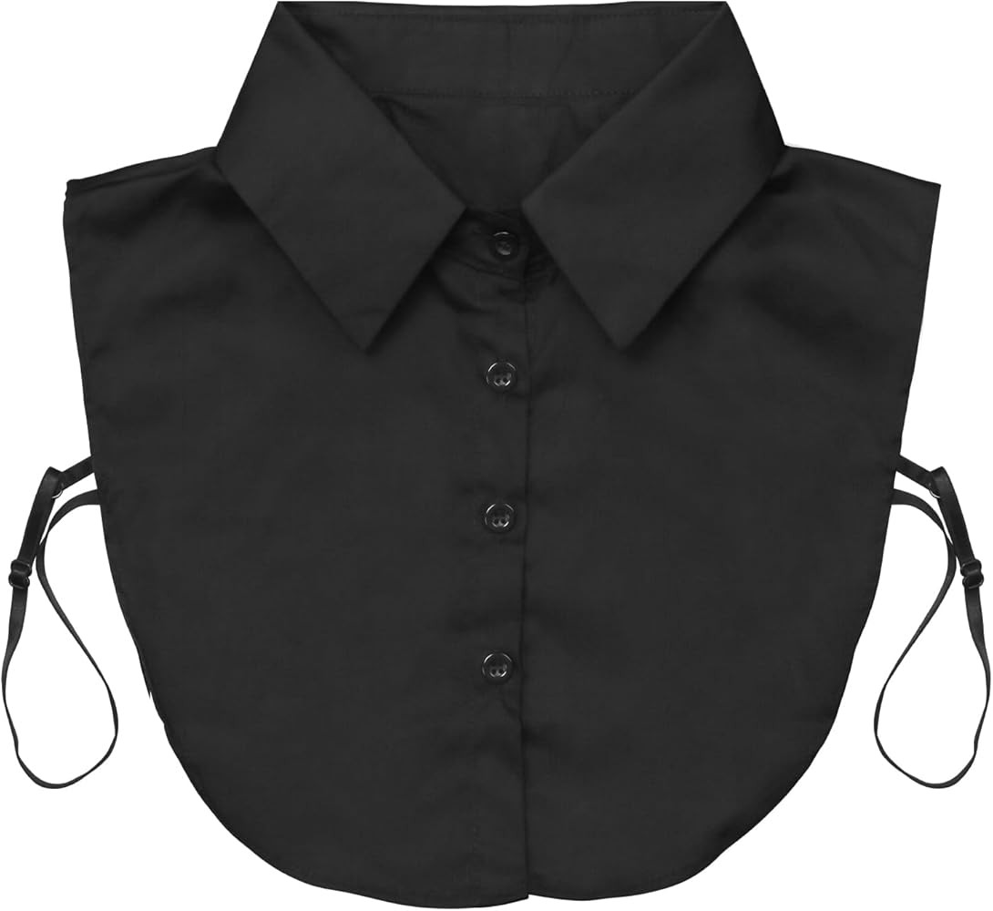 Fake Collar Detachable Dickey Collar Blouse Half Shirts Peter Pan Faux False Collar for Women & G... | Amazon (US)
