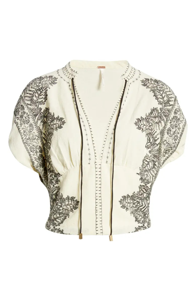 Temecula Embroidered Cotton Top | Nordstrom