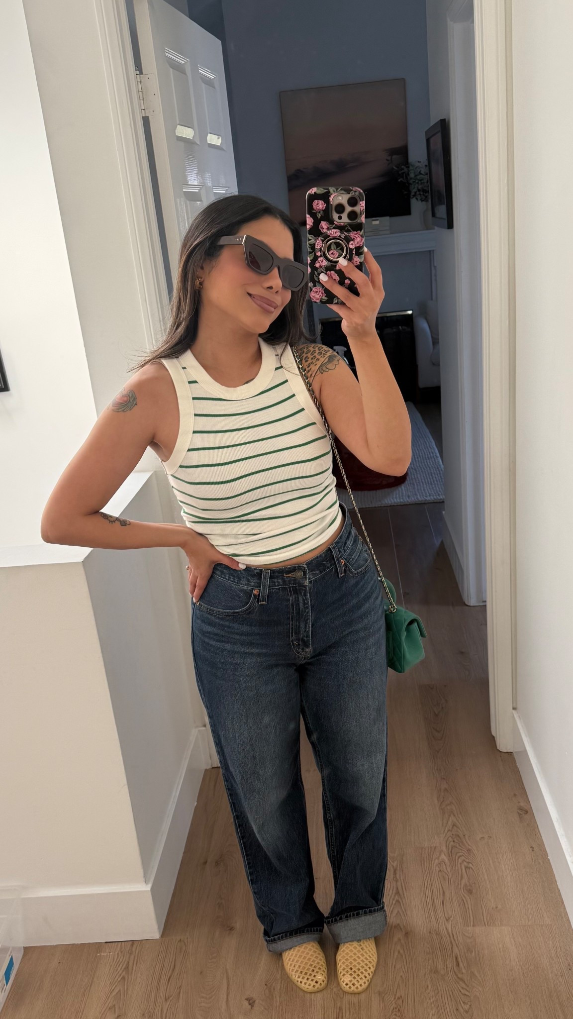 Simple ootd for school pick up💕🤳
Levis size 27
Tank top size XS 

#LTKootd #LTKPetite