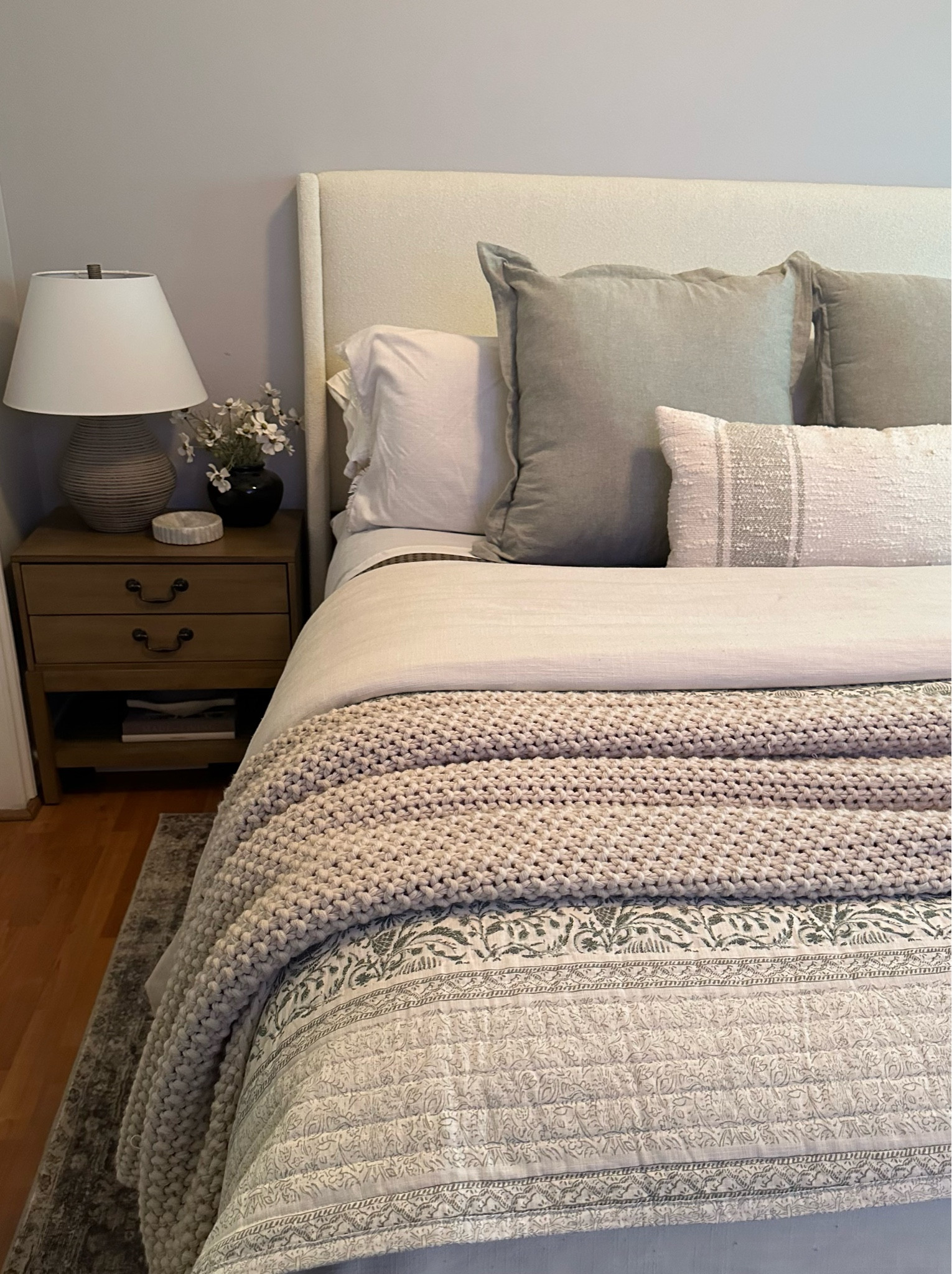 I am OBSESSED with our new Boucle headboard 🤍 


Find more content on Instagram @dealdesignco for more sources and daily finds from crate & barrel, CB2, Amber Lewis, Loloi, west elm, pottery barn, rejuvenation, William & Sonoma, amazon, shady lady tree, interior design, home decor, studio mcgee x target, bedroom furniture, living room, bedroom, bedroom styling, restoration hardware, end table, side table, framed art, vintage art, wall decor, area rugs, runners, vintage rug, target finds, sale alert, tj maxx, Marshall’s, home goods, table lamps, threshold, target, wayfair finds, Turkish pillow, Turkish rug, sofa, couch, dining room, high end look for less, kirkland’s, Ballard designs, wayfair, high end look for less, studio mcgee, mcgee and co, target, world market, sofas, loveseat, bench, magnolia, joanna gaines, pillows, pb, pottery barn, nightstand, throw blanket, target, joanna gaines, hearth & hand, floor lamp, world market, faux olive tree, throw pillow, lumbar pillows, arch mirror, brass mirror, floor mirror, designer dupe, counter stools, barstools, coffee table, nightstands, console table, sofa table, dining table, dining chairs, arm chairs, dresser, chest of drawers, Kathy kuo, LuLu and Georgia, Christmas decor, Xmas decorations, holiday, Christmas Eve, NYE, organic, modern, earthy, moody, faux plants, arm chair, wood constole table, nightstand, cabinet, burlwood, candlesticks, slipcover ottoman, floral throw pillow, framed art, home decor, woven basket 

#LTKSeasonal #LTKSaleAlert #LTKHome