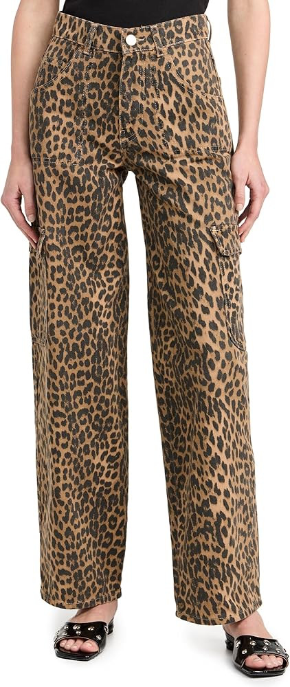 Women's Leopard Cargo Trousers | Amazon (US)