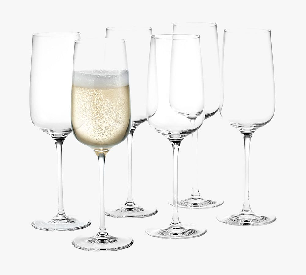 Holmegaard® Bouquet Wine Glasses | Pottery Barn (US)