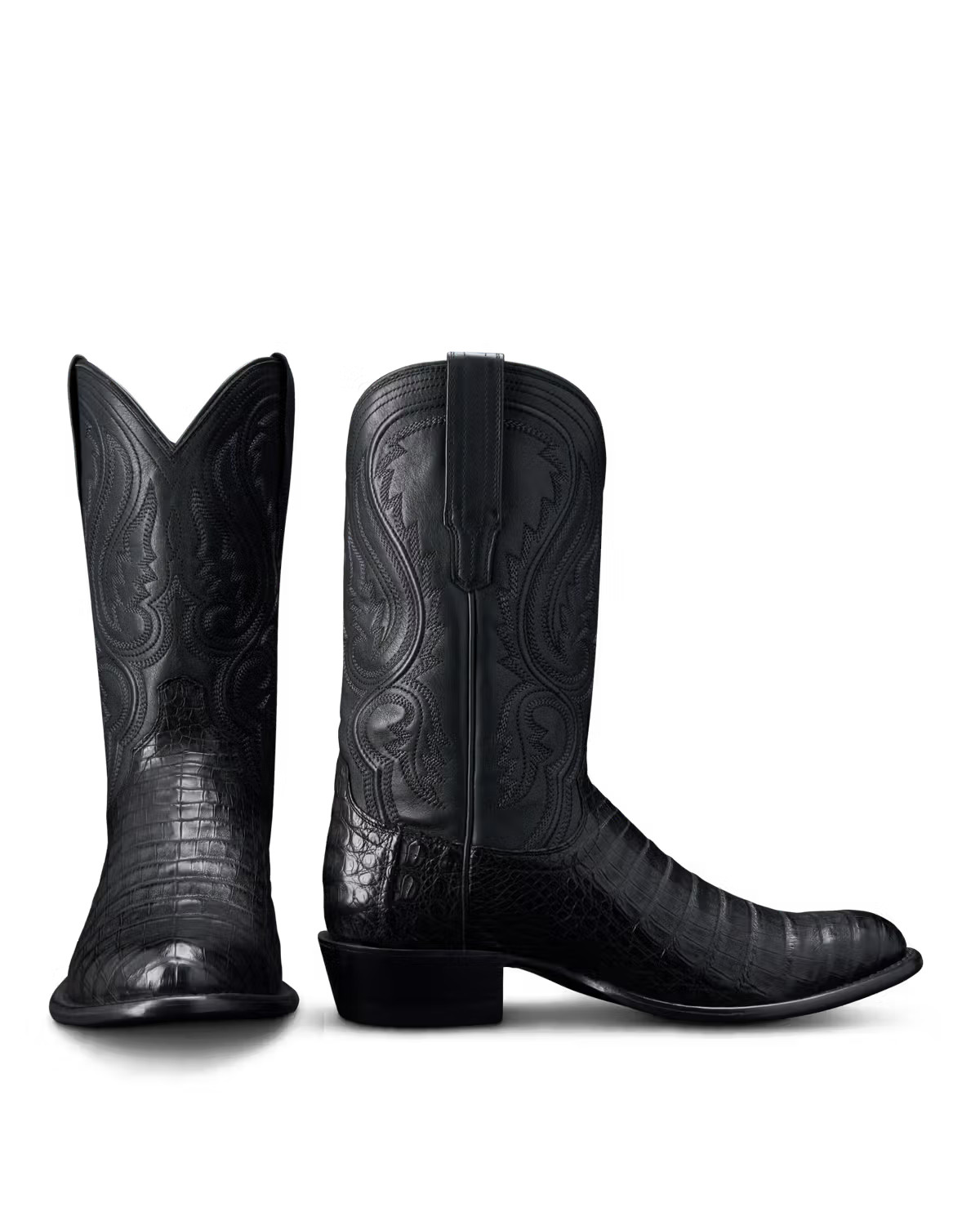 The Dillon in Midnight Caiman - Men's Cowboy Boot | Tecovas | Tecovas