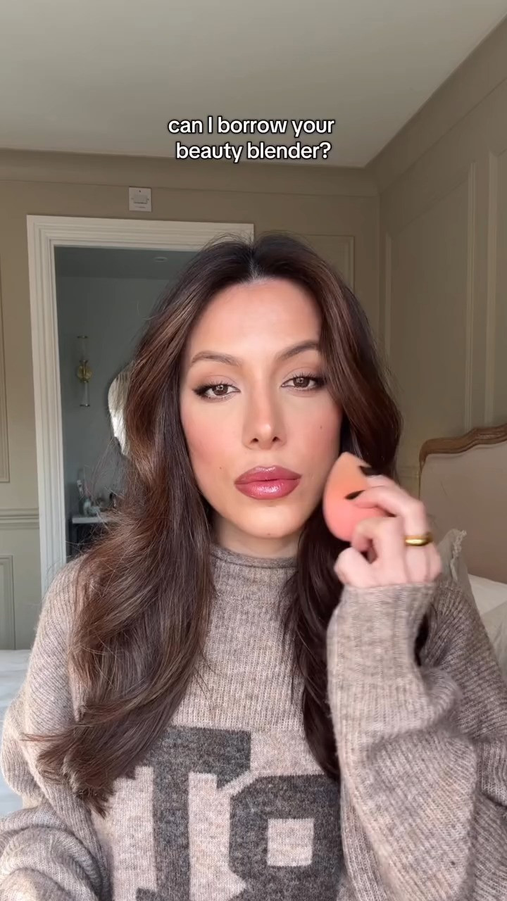 Makeup, Beauty Products, Beauty Blender, Benefit Hoola Matte Bronzer, L'Oreal Paris Volume Mascara, Maybelline Lifter Liner Lip, Eyelash Curler, Charli, Cardigan 

 #LTKAprilSpotlight #LTKuk #LTKbeauty