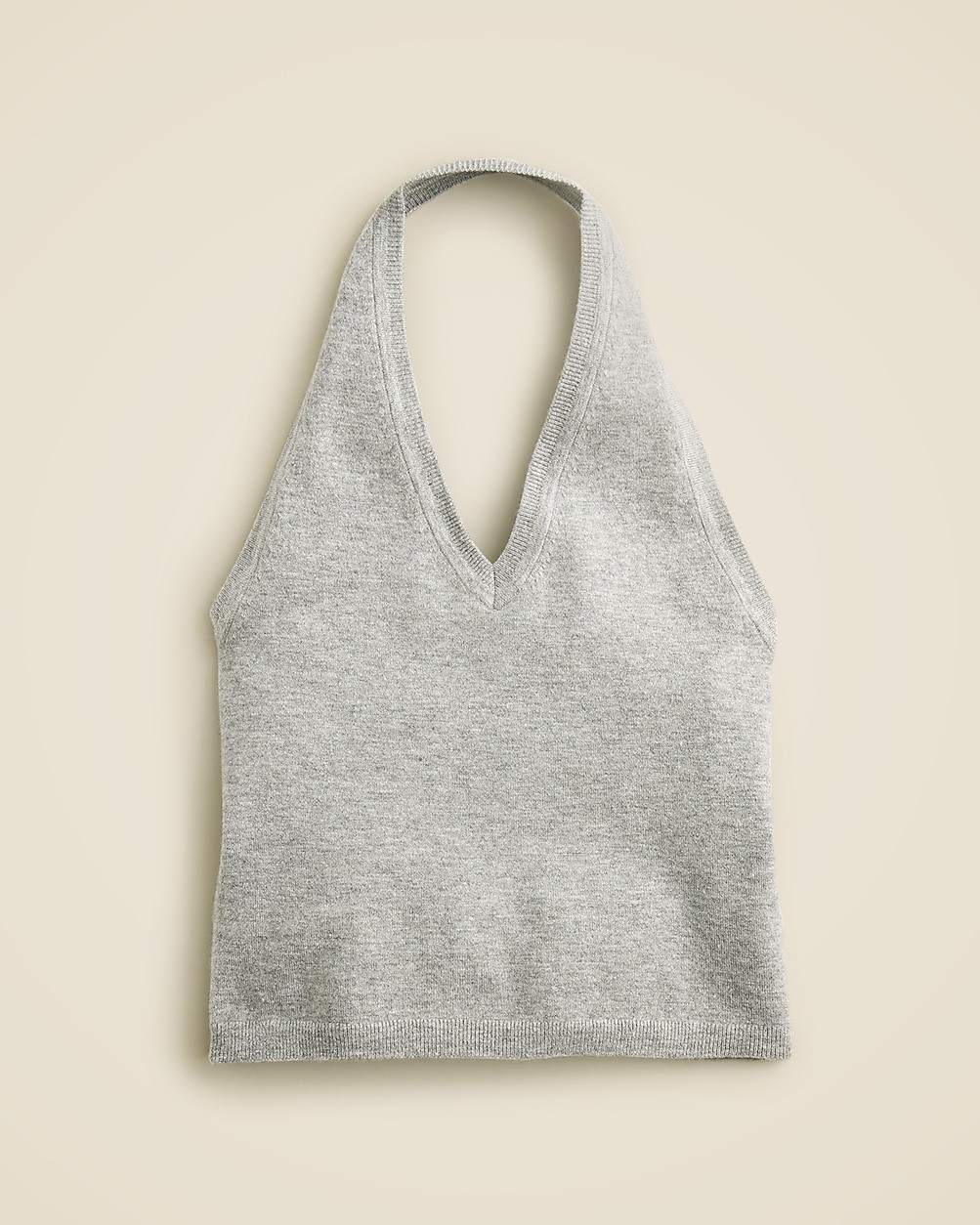 Featherweight cashmere halter top | J. Crew US