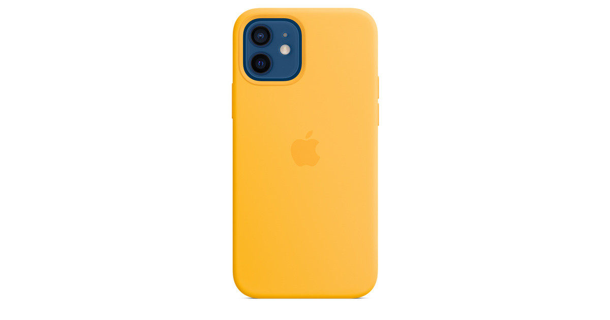 iPhone 12 | 12 Pro Silicone Case with MagSafe - Sunflower | Apple (US)