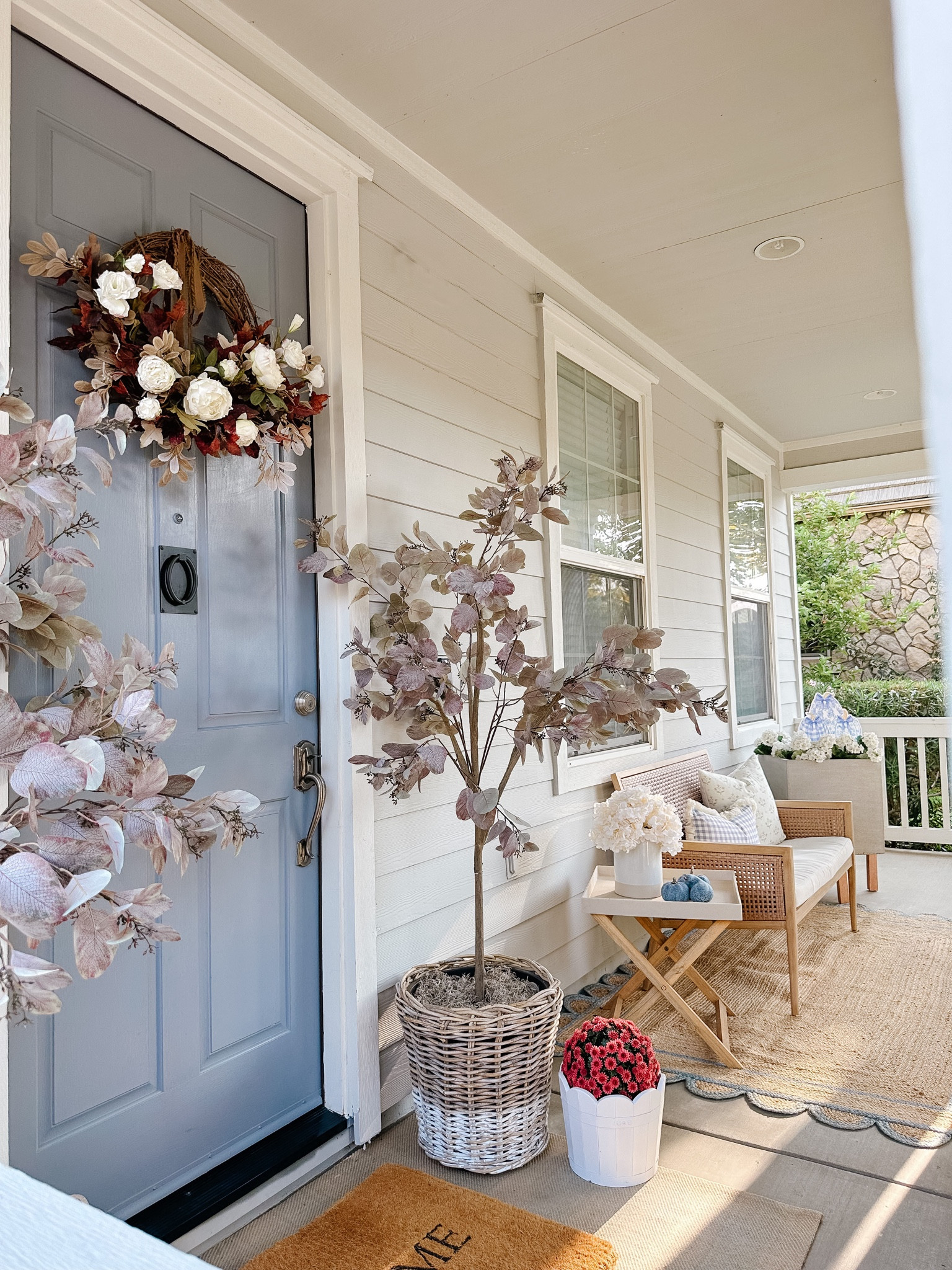 Debating if I should pumpkin this porch up for Fall or if is should wait for all the Halloween decorations. @darbycreektrading is still having their 30% off fall and Halloween decor right now! 

#LTKSeasonal #LTKhome #LTKsalealert