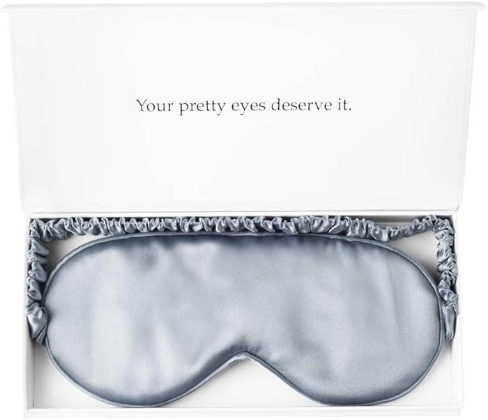 Silk Sleep Mask Silk Eye Mask 100% Mulberry | Amazon (US)