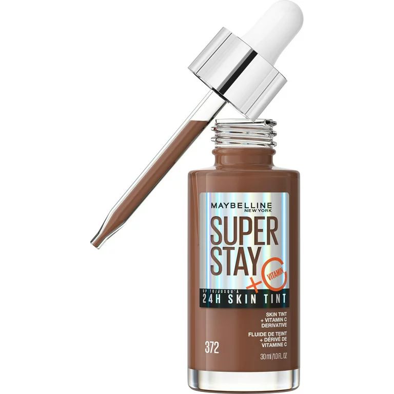 Maybelline Super Stay Super Stay Up to 24HR Skin Tint with Vitamin C, 372, 1 fl oz | Walmart (US)