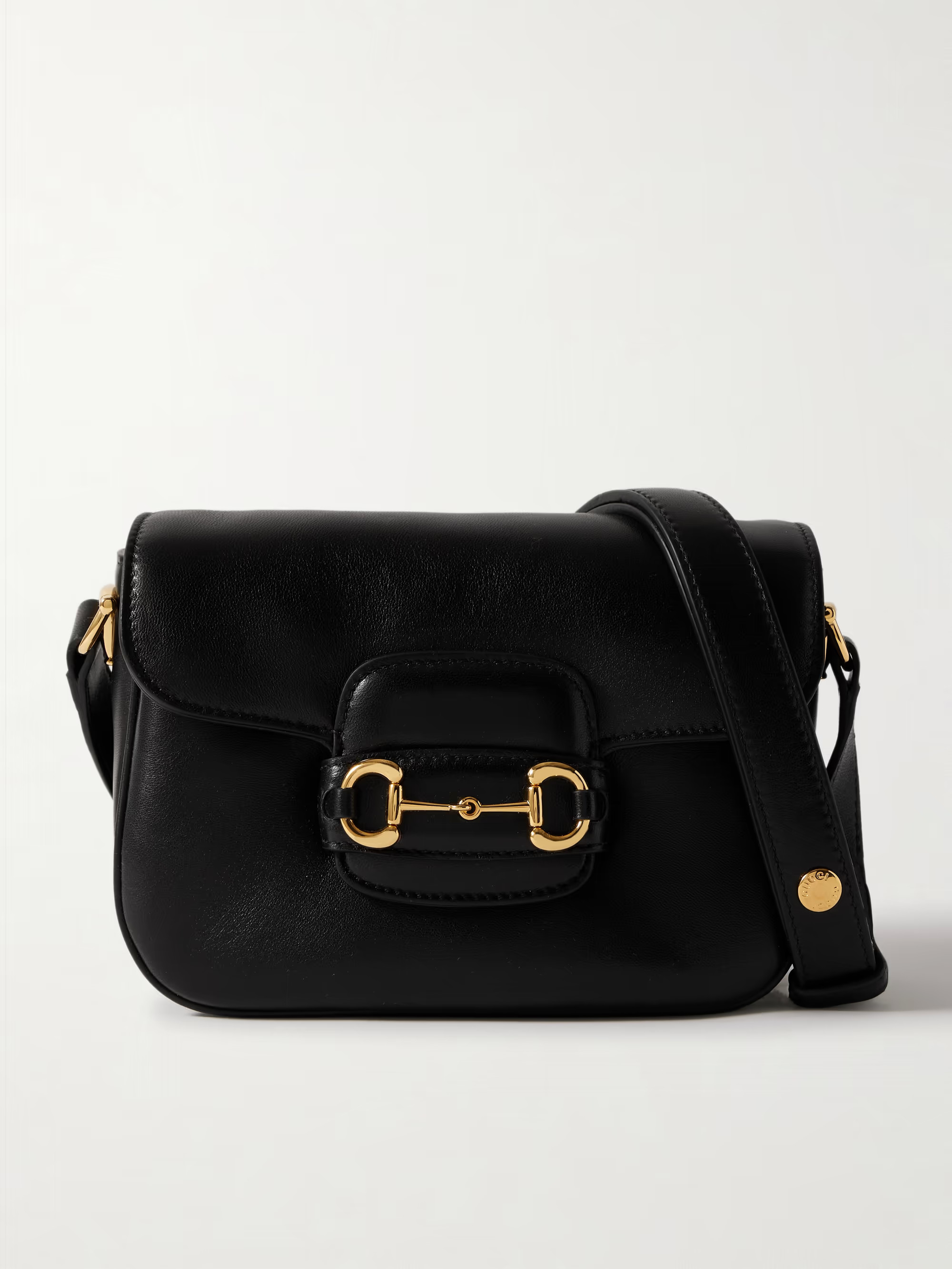 Horsebit 1955 leather shoulder bag | NET-A-PORTER APAC