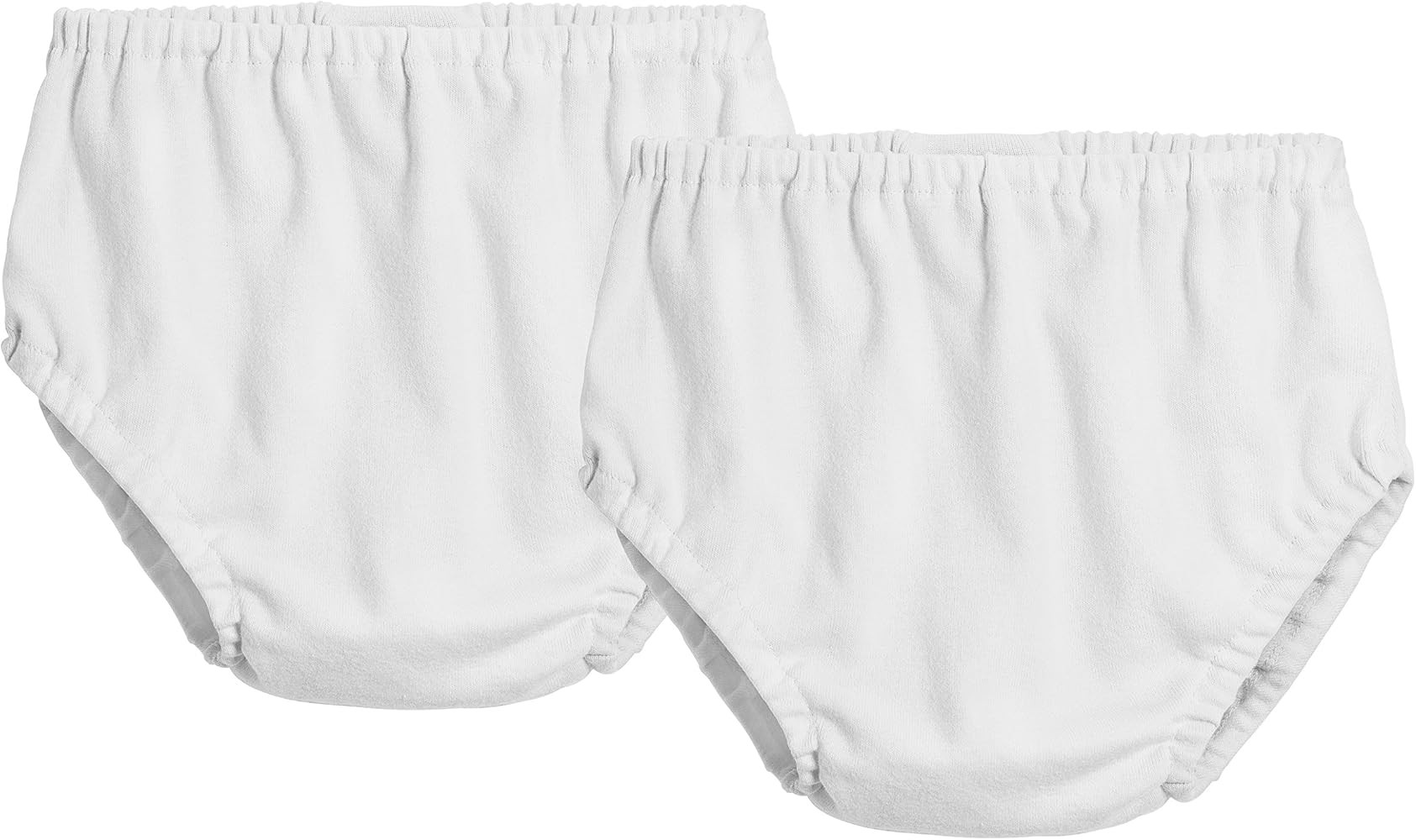 City Threads Cotton Diaper Covers for Girls and Boys 2-Pack, Made in USA Baby Bloomers, Wear Over... | Amazon (US)