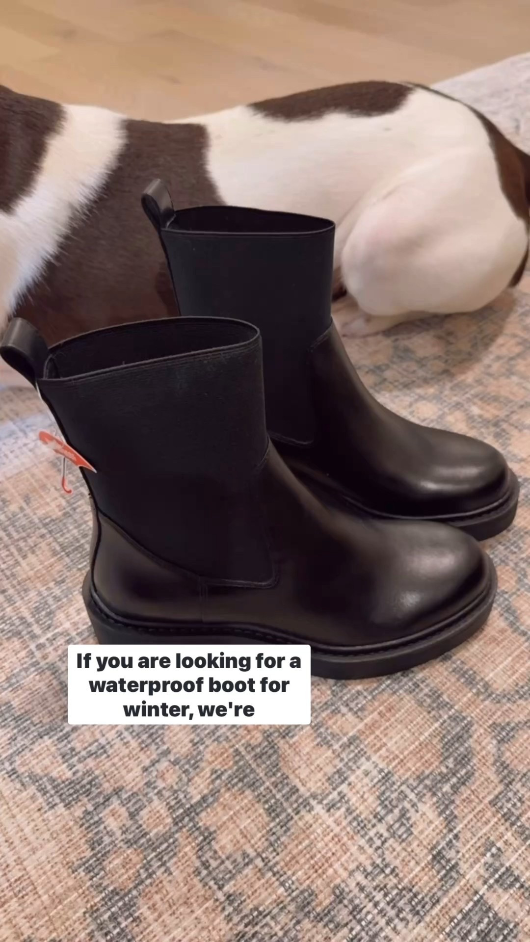 Great winter boots that are waterproof with a higher narrow shaft and comfortable! On sale now - great to pair with leggings and jeans in the colder months! 

#LTKstorytime #LTKHoliday #LTKOver40