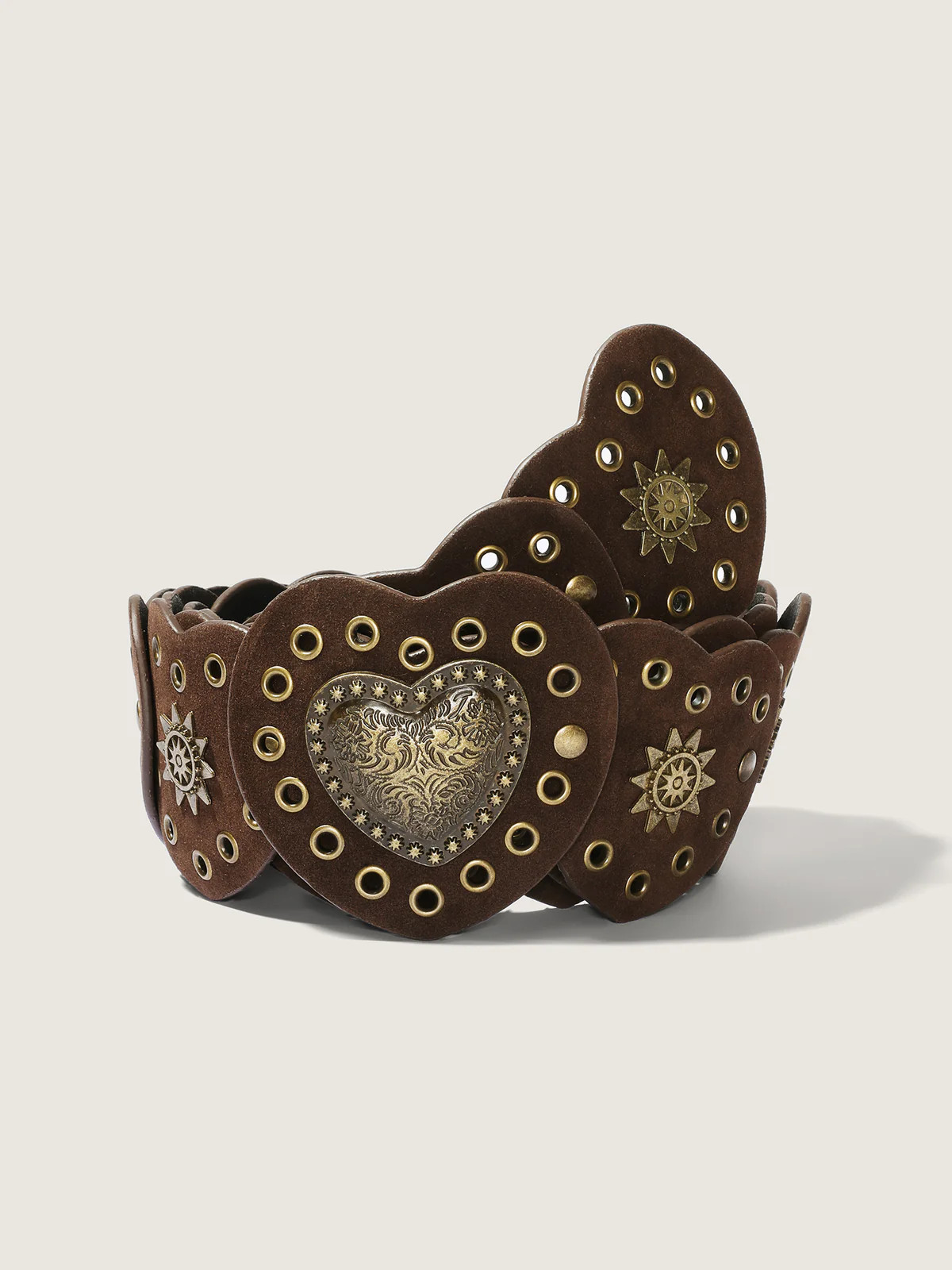 Boho Chunky Hearts Extended Belt | Bloomchic