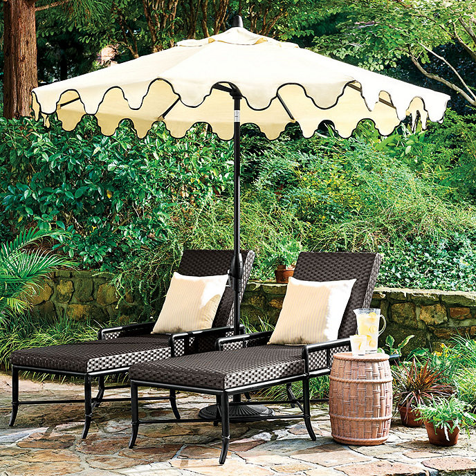 Bunny Williams Mughal Arch Umbrella | Ballard Designs, Inc.