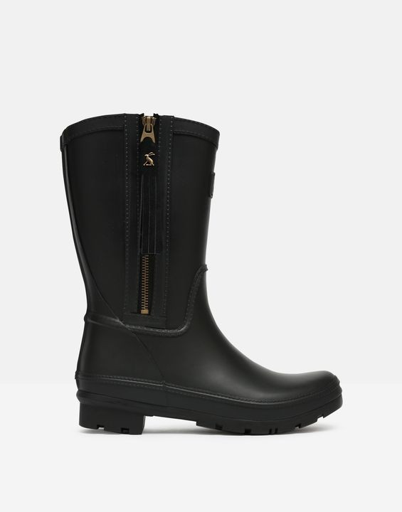 Rosalind Mid Height Rain Boots with Interchangeable Tassel | Joules (US)