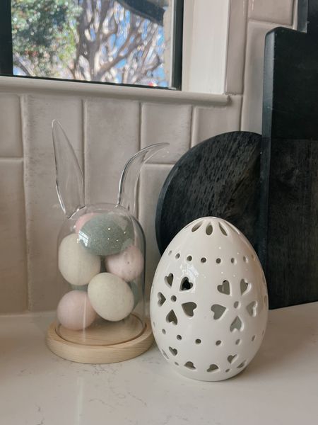 New Easter decor at Walmart and it’s all SO cute! Flocked Easter eggs and flocked bunnies, so many fun decor ideas in spring pastels for the holiday!

#LTKSeasonal #LTKhome #LTKparties