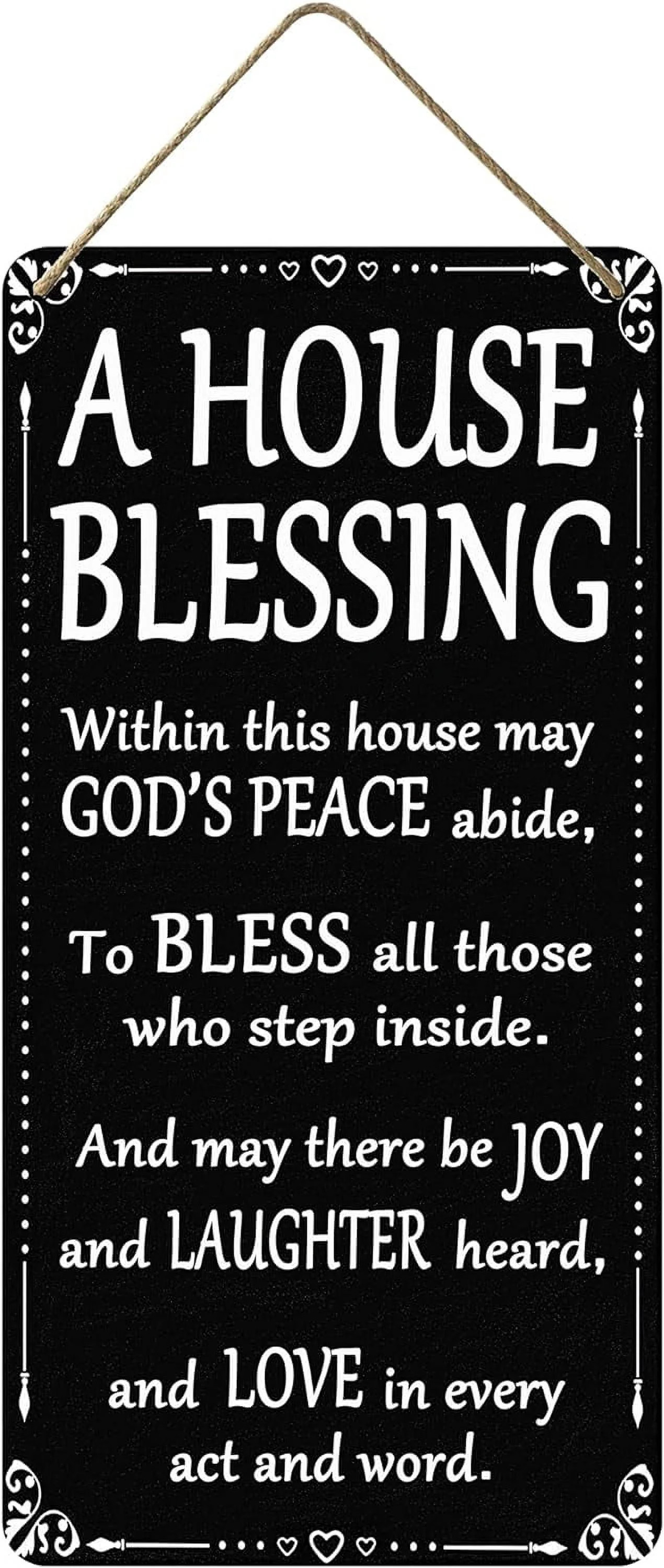 House Warming Gifts New Home Gifts For Home Women God Bless Our Home Christian This House Wall De... | Walmart (US)