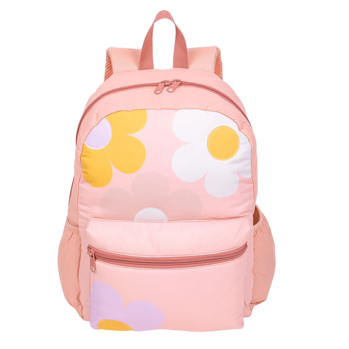 Flora Daisy Puffer Backpack Pink | Fashion Angels