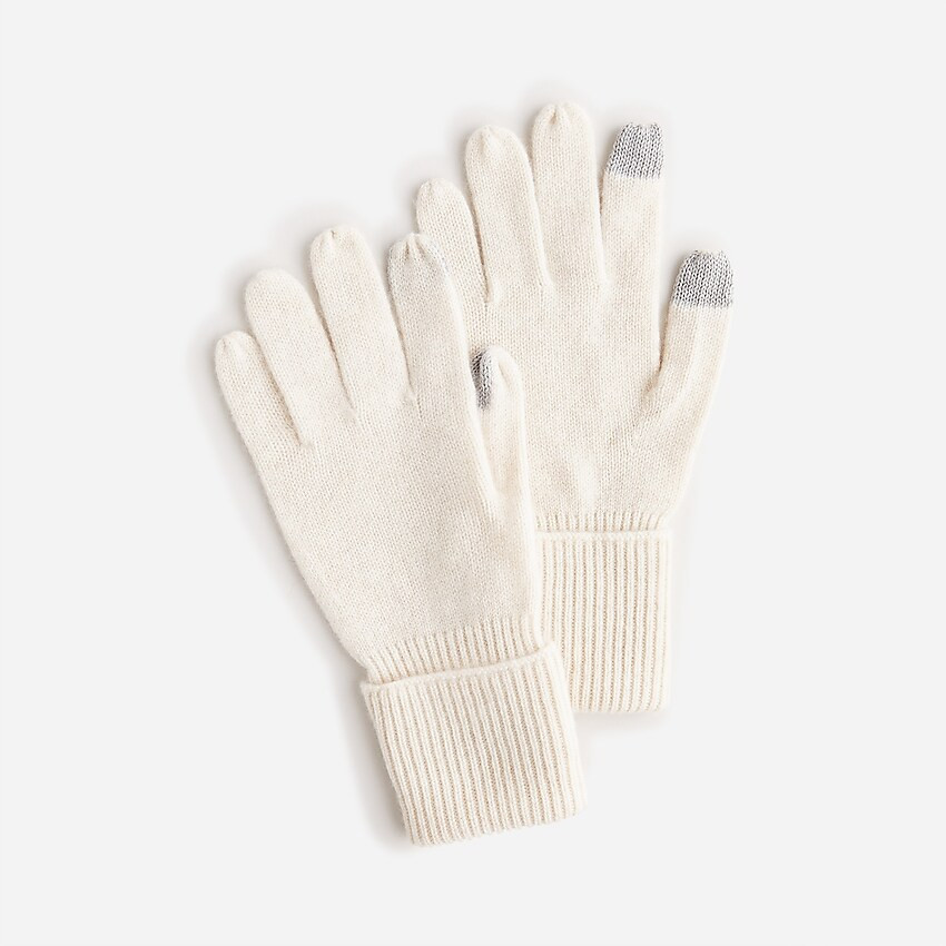 Cashmere touch-screen gloves | J. Crew US