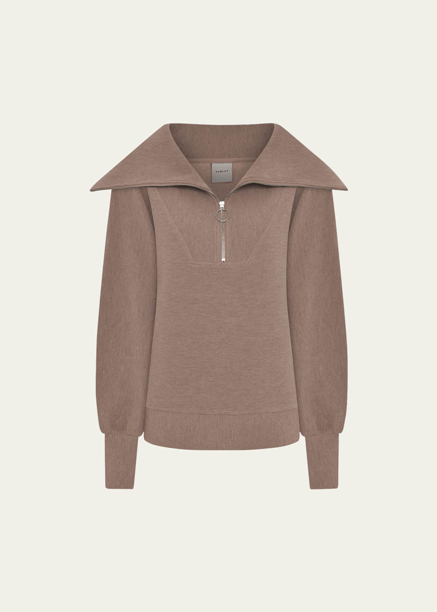 Varley Vine Oversized 1/2-Zip Pullover Sweatshirt | Bergdorf Goodman