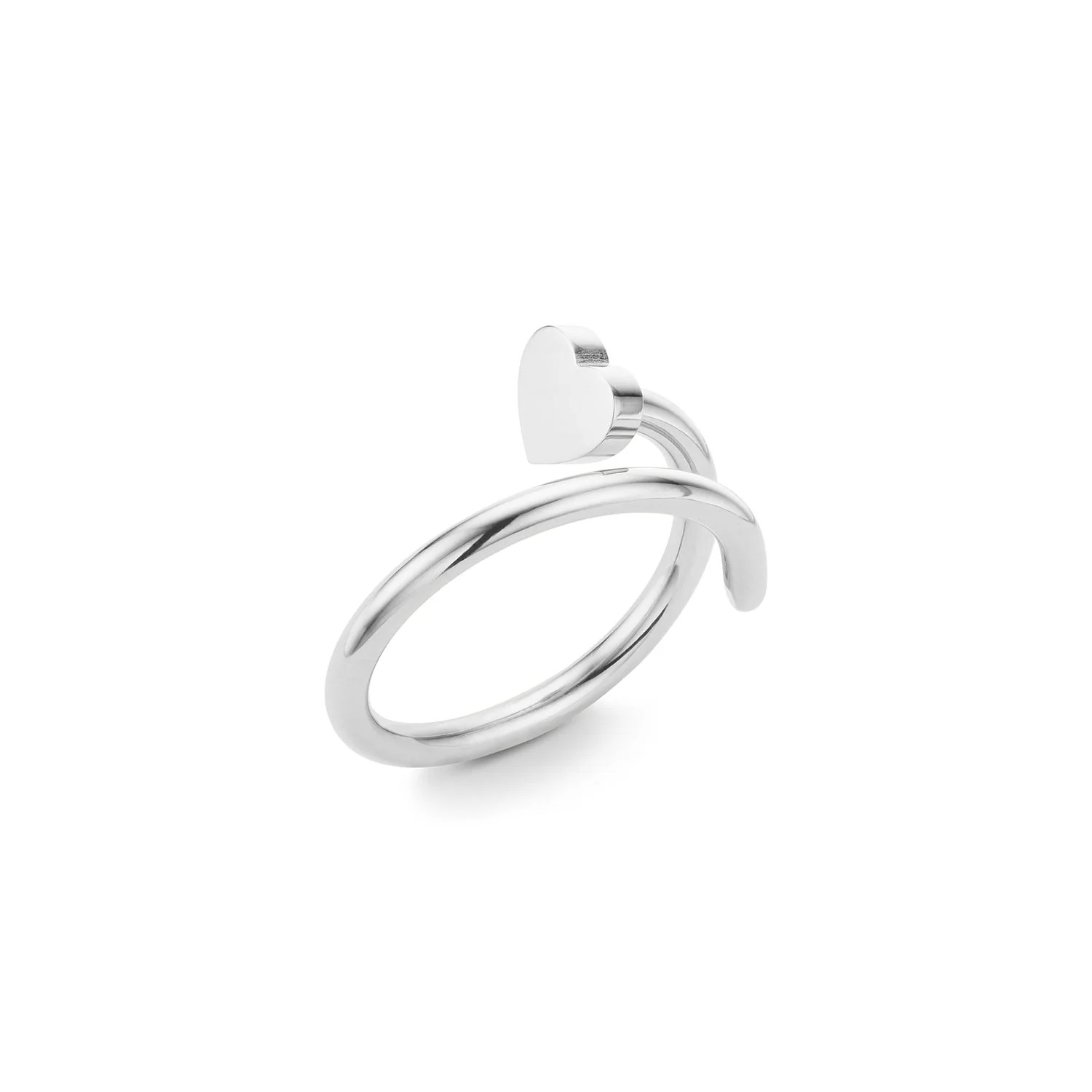Heart Nail Ring (Silver) | Abbott Lyon
