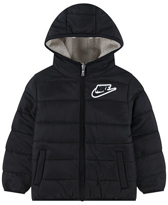 Toddler Boys' 2T-4T Reversible Faux-Sherpa Jacket | Macy's