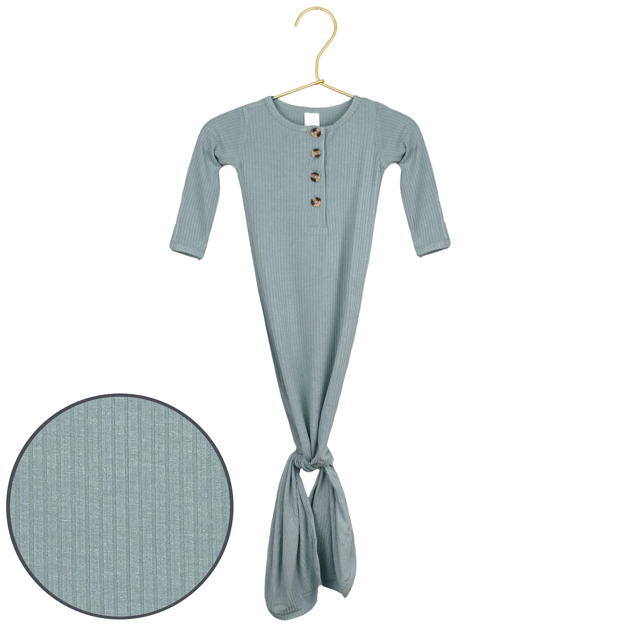 Ford Ribbed Knotted Gown | Lou Lou & Company