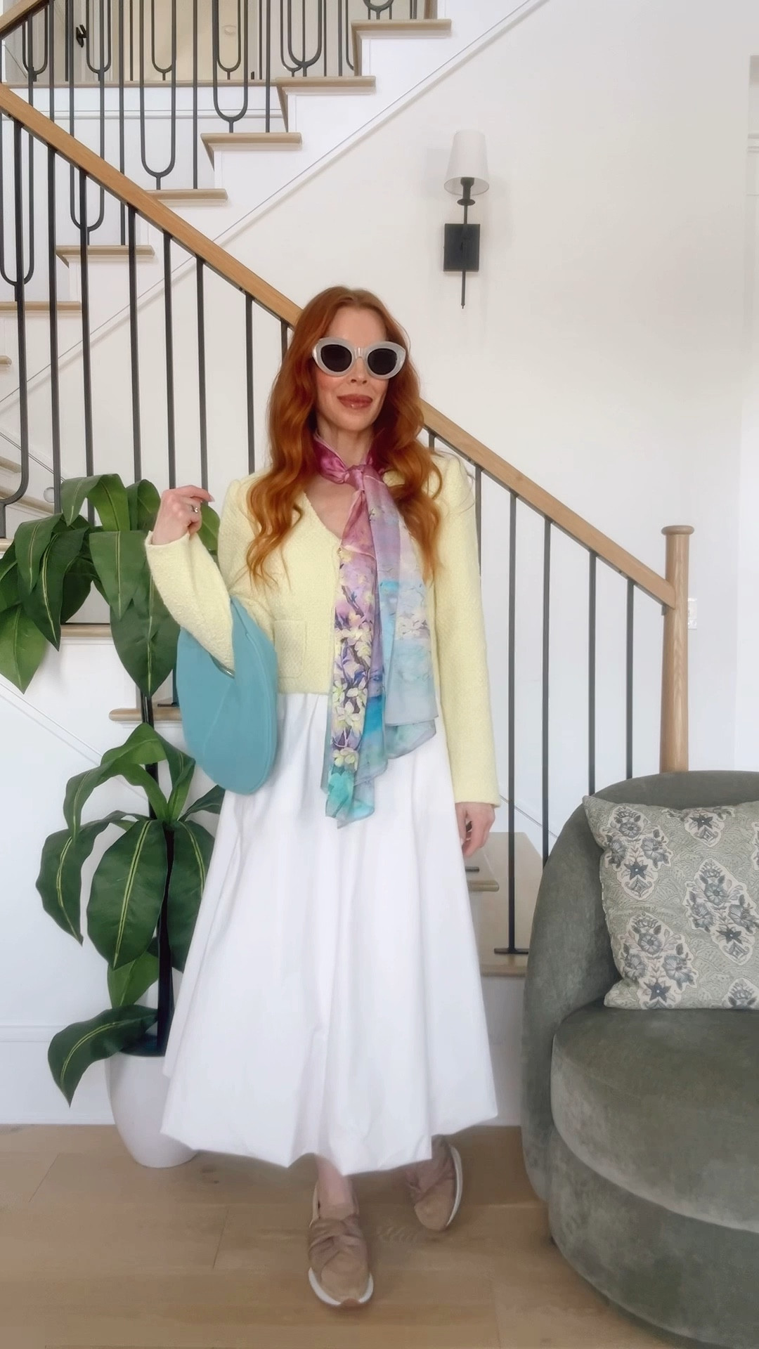 White skirt, spring outfit, denim jacket, outfit ideas 

#LTKootd #LTKgrwm #LTKSeasonal