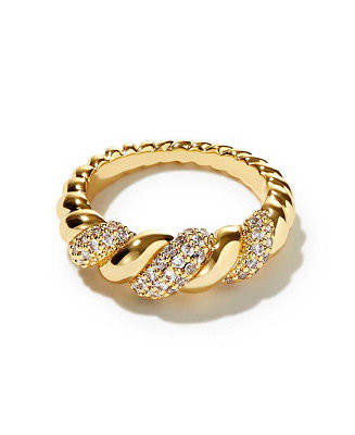 Rope Ring - Rope Pave | Macy's