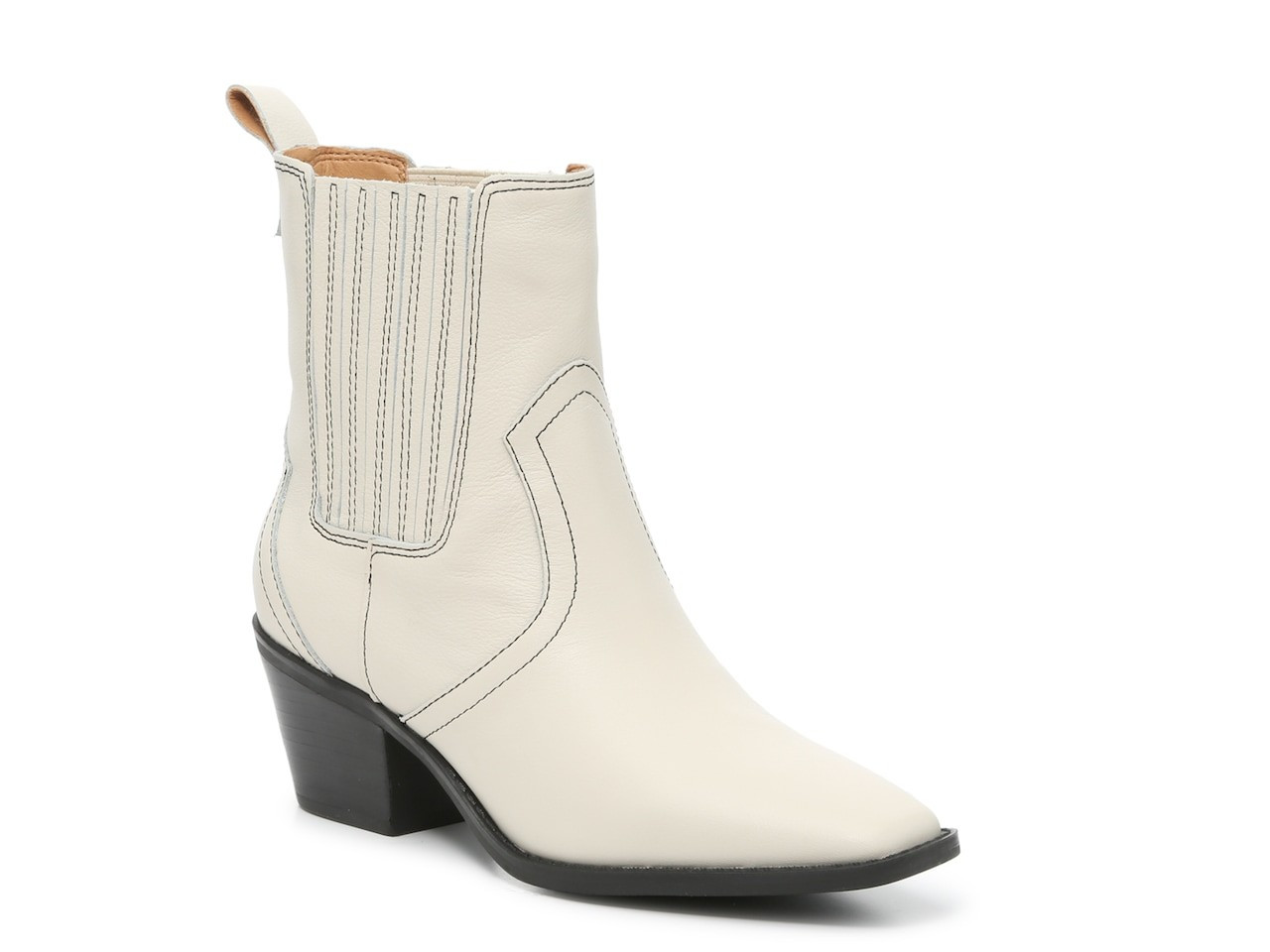 Western Bootie - White Boots | DSW