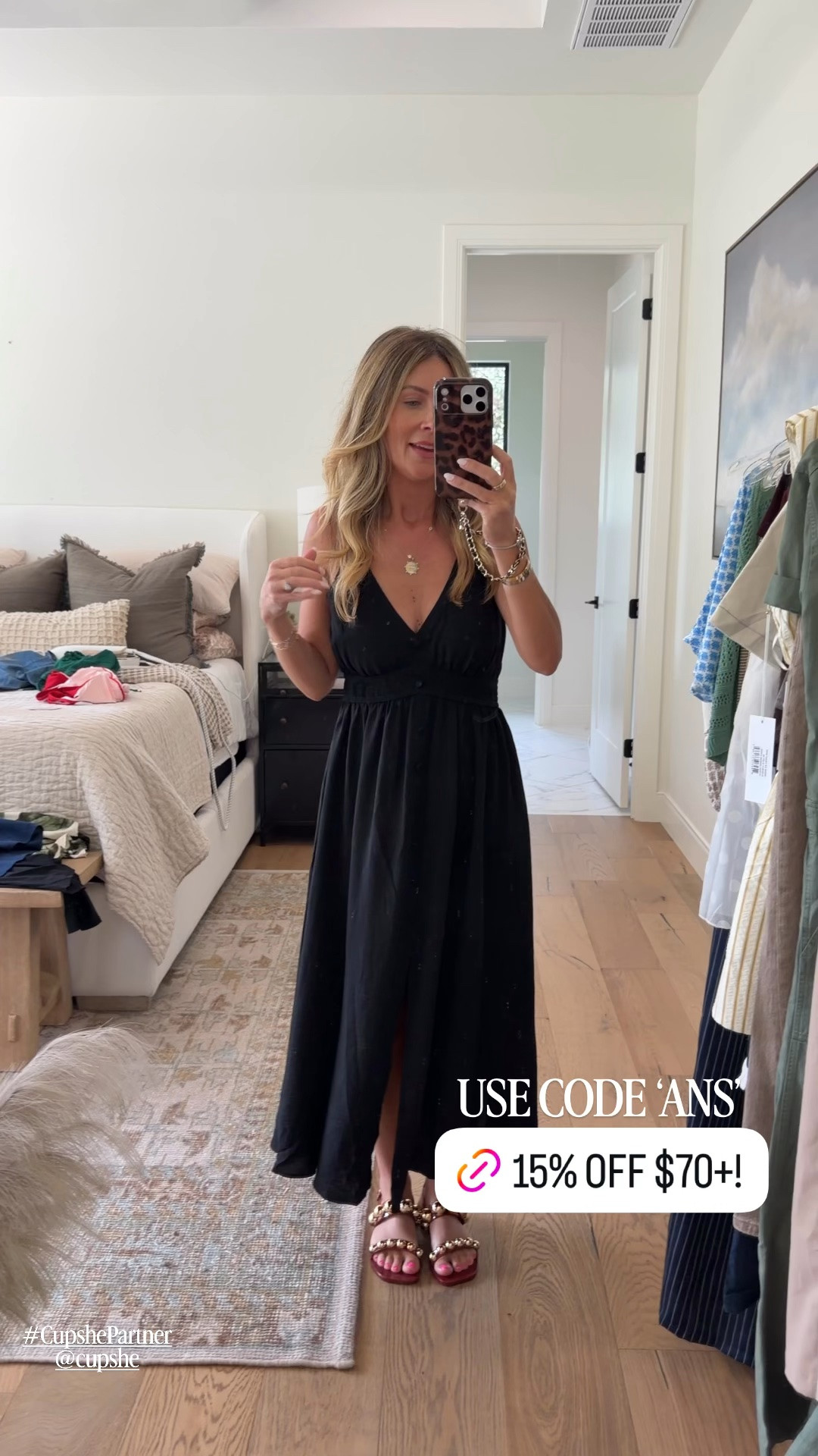 Use my code ‘ANS’ for 15% off $70+! Wearing a small in everything! #CupshePartner #Cupshe

#LTKSeasonal #LTKOver40 #LTKSwim