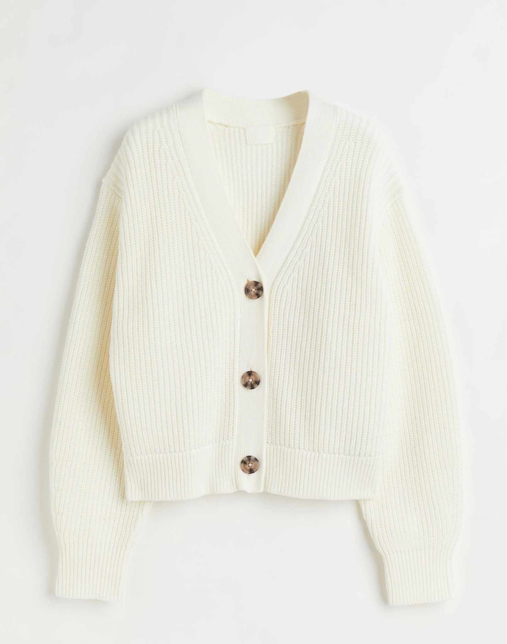 H&M Rib-knit Cardigan