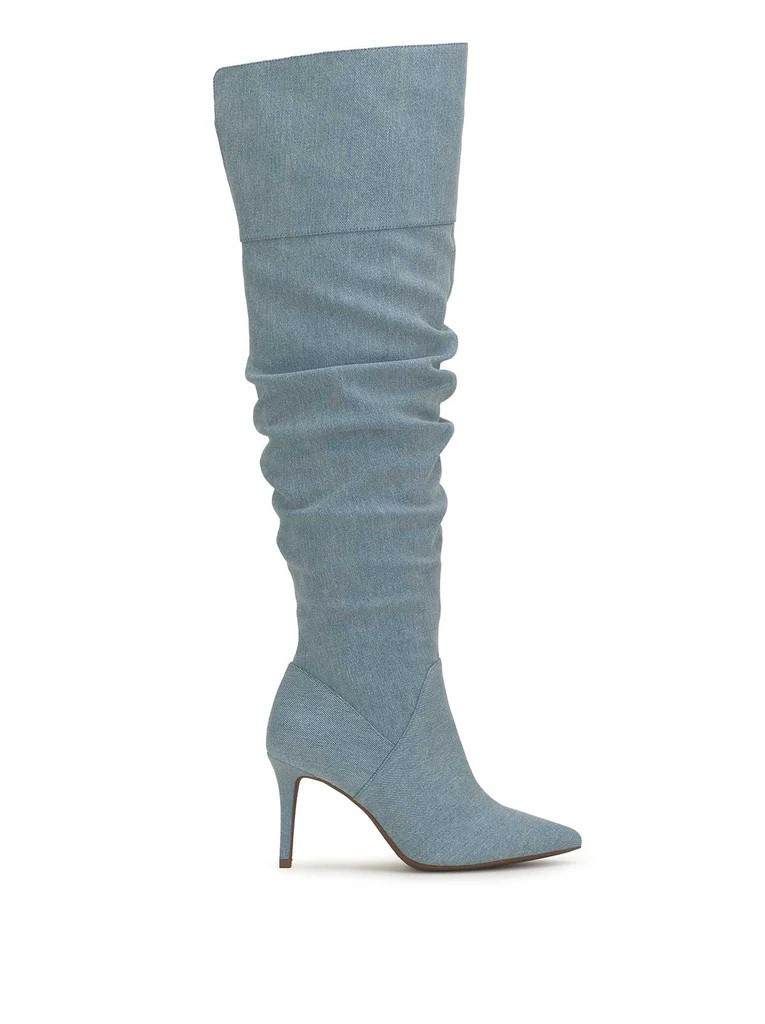 Anitah Over the Knee Boot in Denim | Jessica Simpson E Commerce