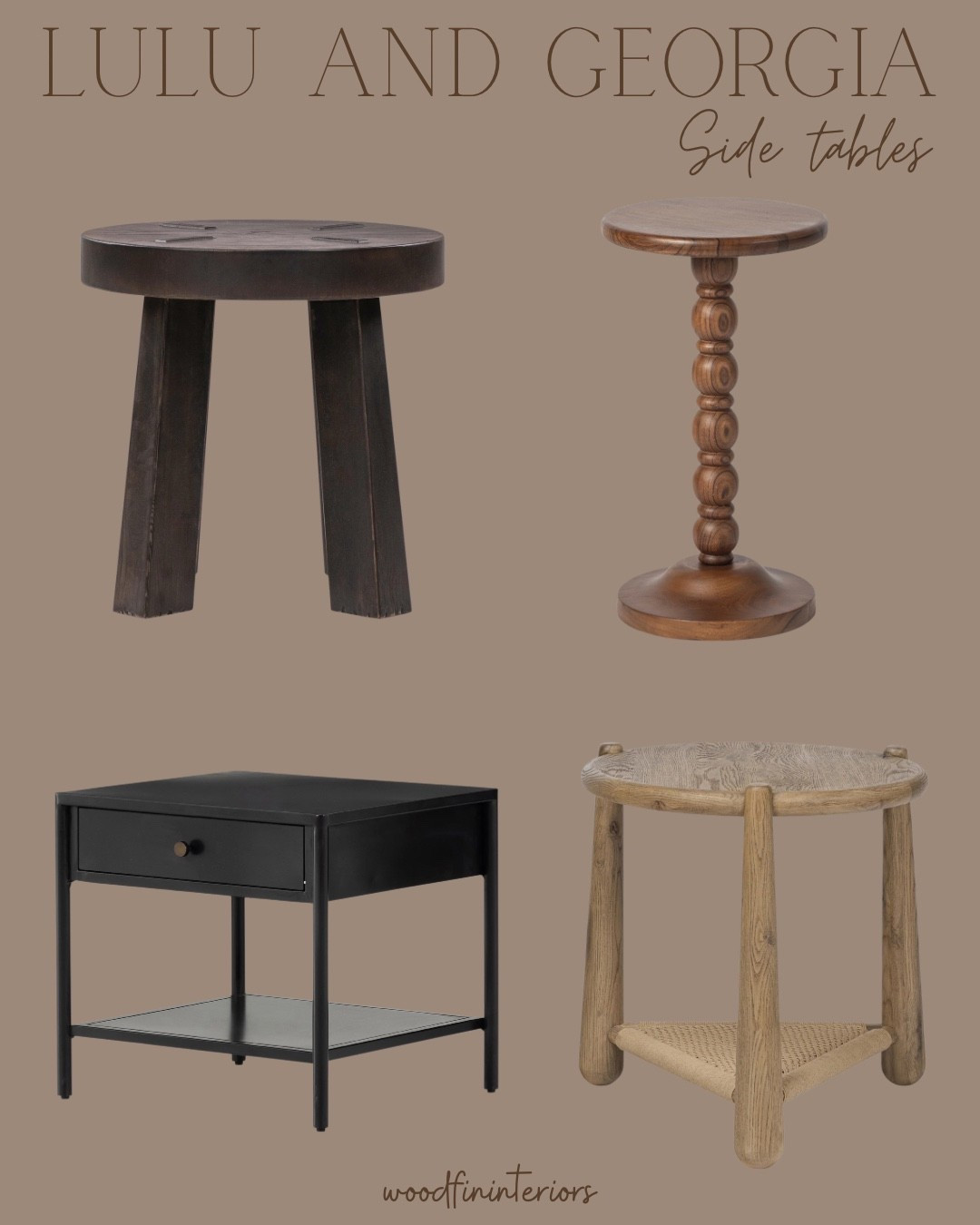 Side tables 
Accent tables 
End tables

#LTKHome