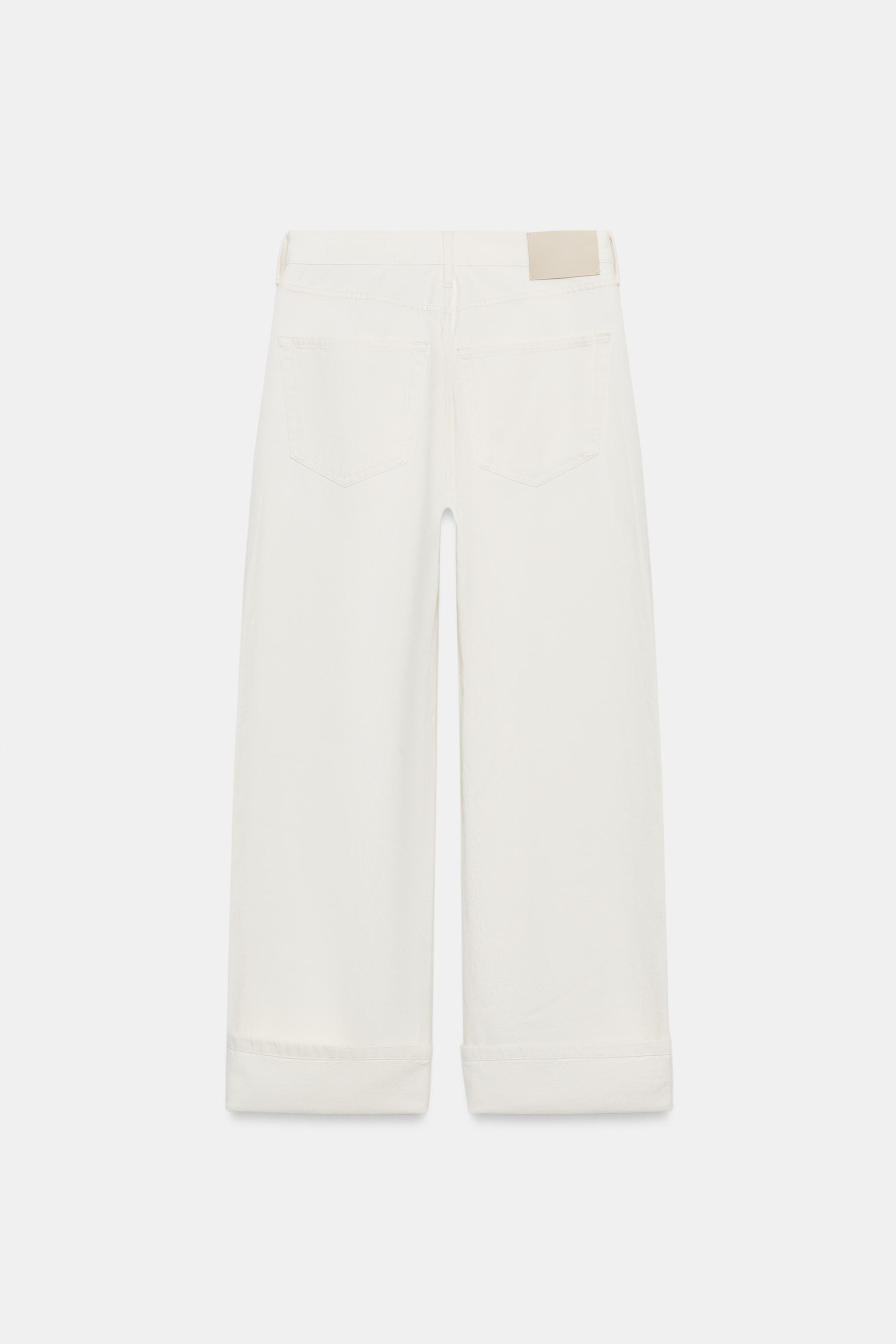 ZW COLLECTION MID-WAIST BAGGY JEANS | Zara UK