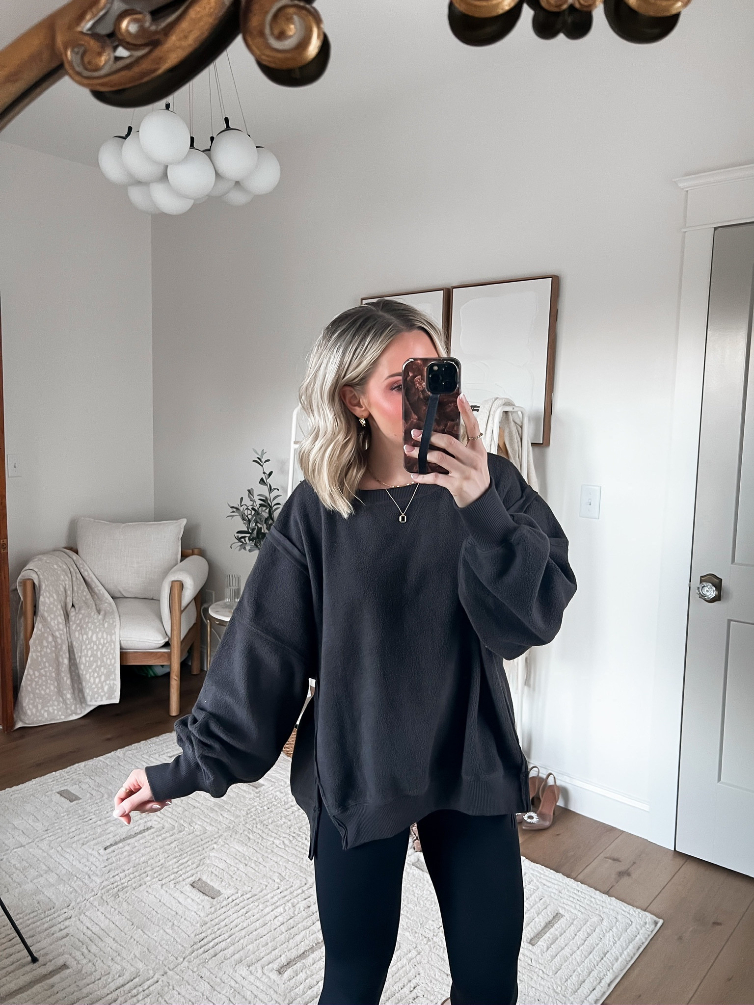 One of the best oversized tops!! Love the details - wearing an xs! 🤩

#LTKSeasonal #LTKfindsunder50 #LTKstyletip