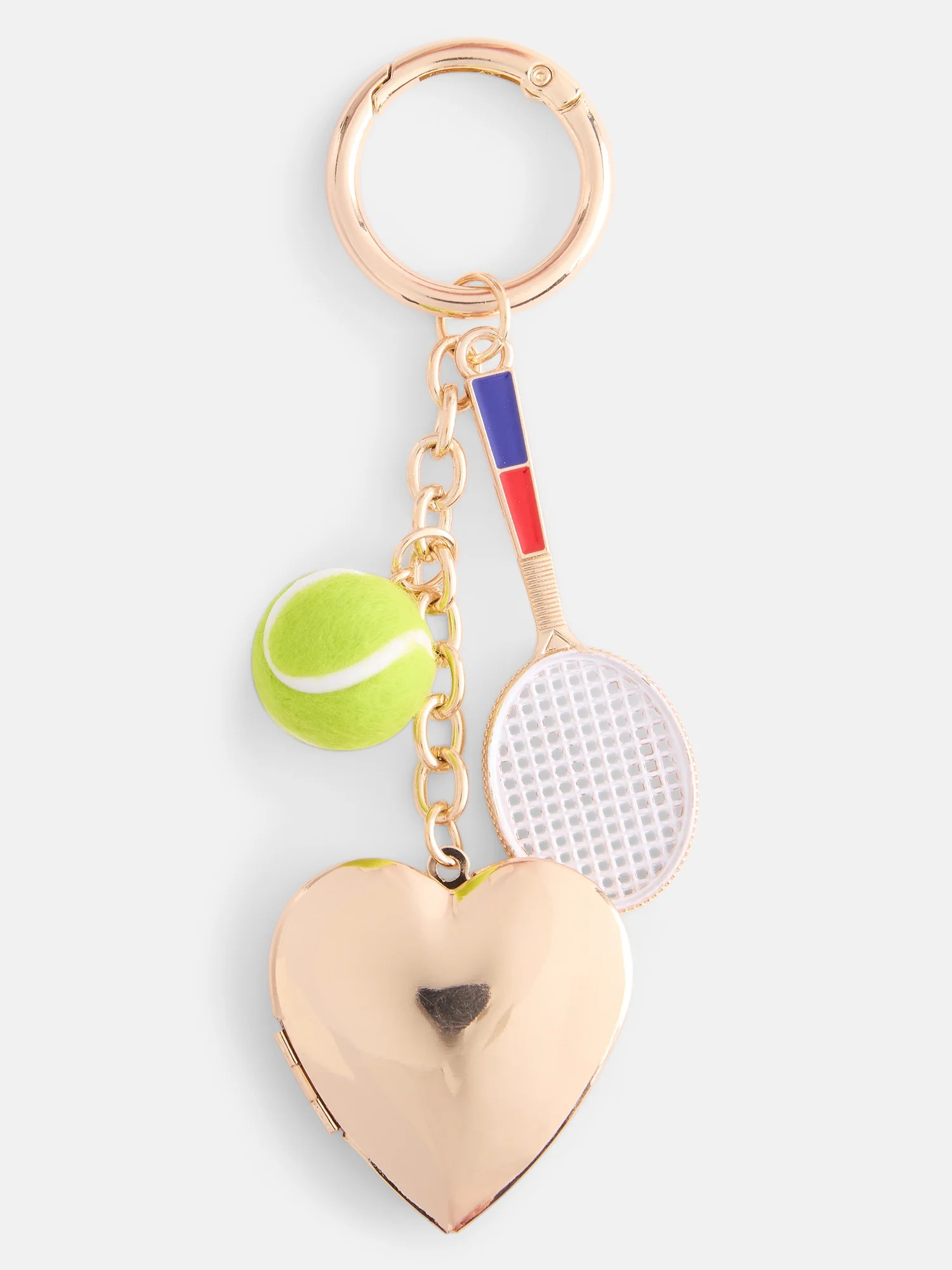 No Boundaries Women's Tennis Bag Charms, Gold Tone | Walmart (US)