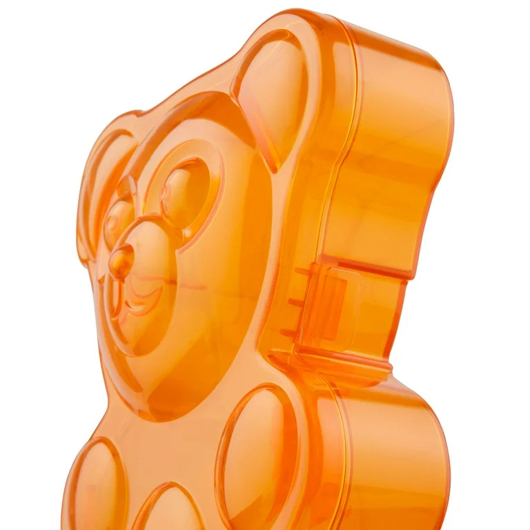 Pen+Gear Plastic Bear Pencil Box, Orange Color, New and Neatral | Walmart (US)