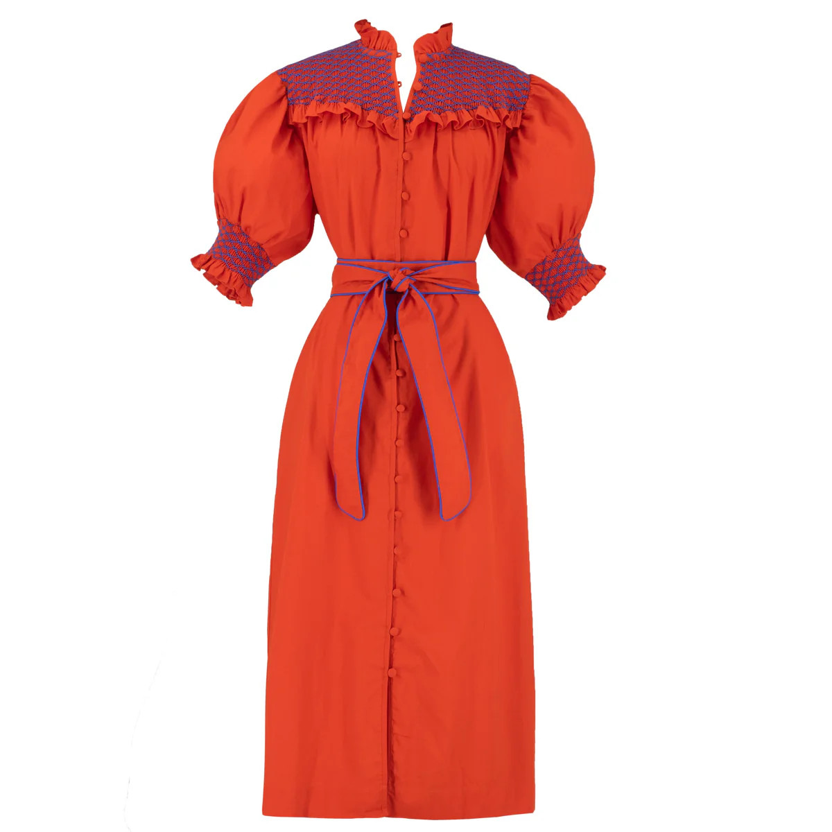 Women's Hello Dress - Tomato | Dondolo