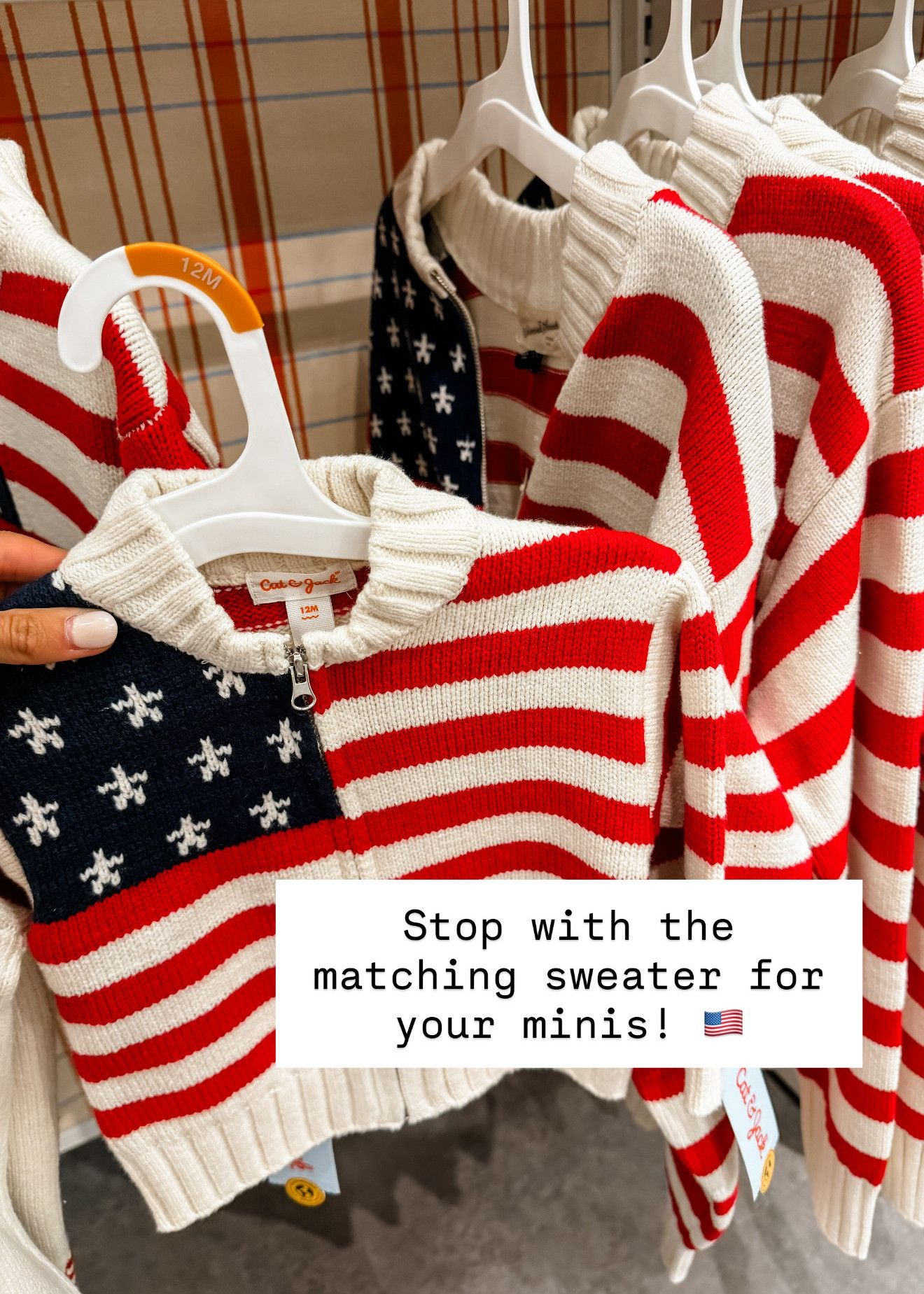 This is such a cute kids sweater for the summer! You can get the adult version and match with your minis!

Loverly Grey, Target, americana sweater, kids flag sweater 

 #LTKSeasonal #LTKKids