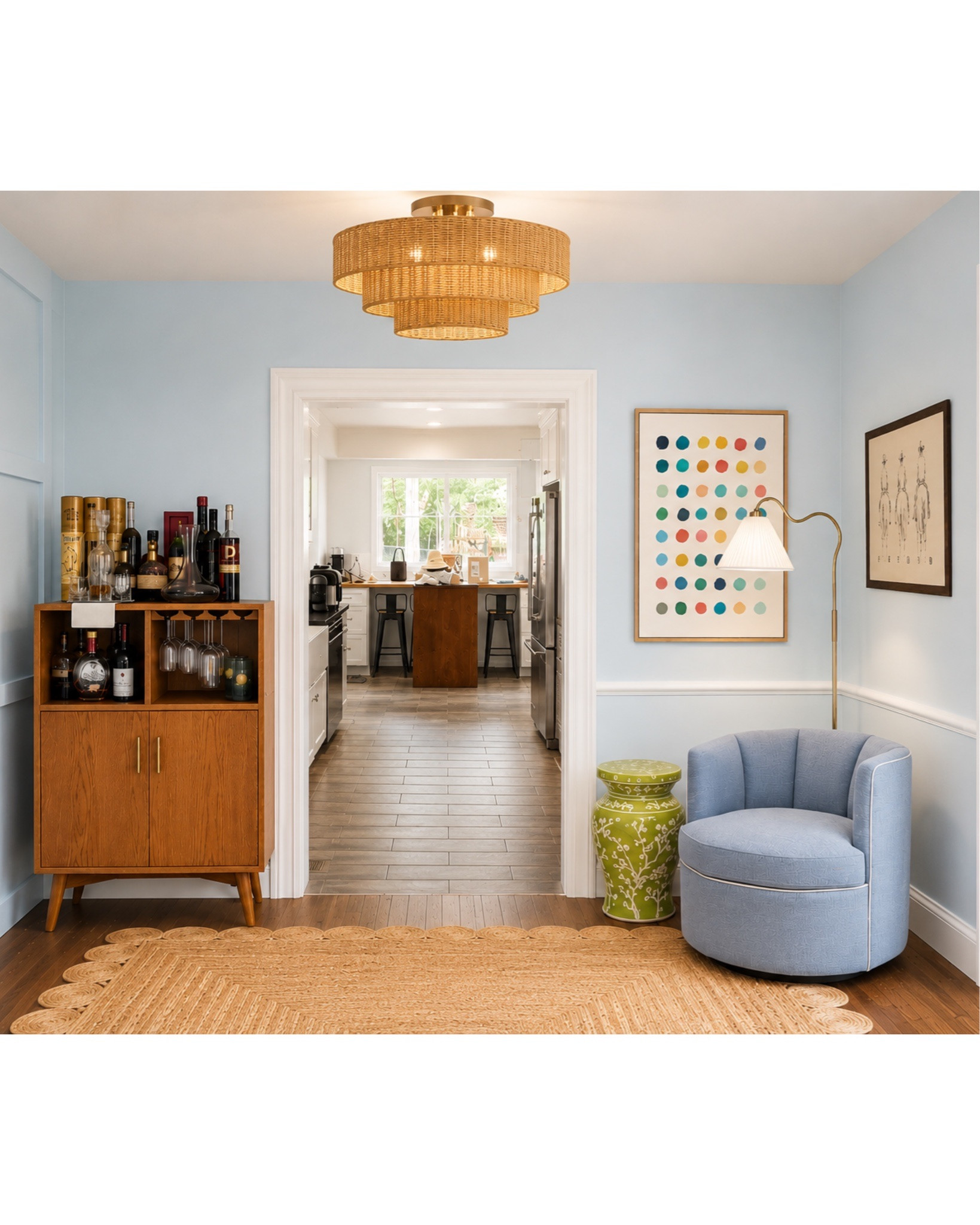 Converting this pass through room between the dining room and kitchen into a bar breakfast hangout!

#LTKdayinmylife #LTKHome #LTKSaleAlert