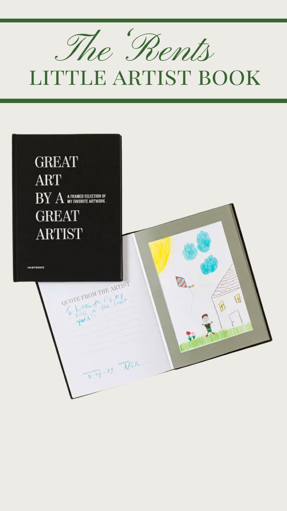 ‘Rents Gift Idea: Little Artist Display Book🌲

Parents gift
Grandparents gift
In laws gift
Little artist book

#LTKCyberWeek #LTKGiftGuide #LTKHoliday