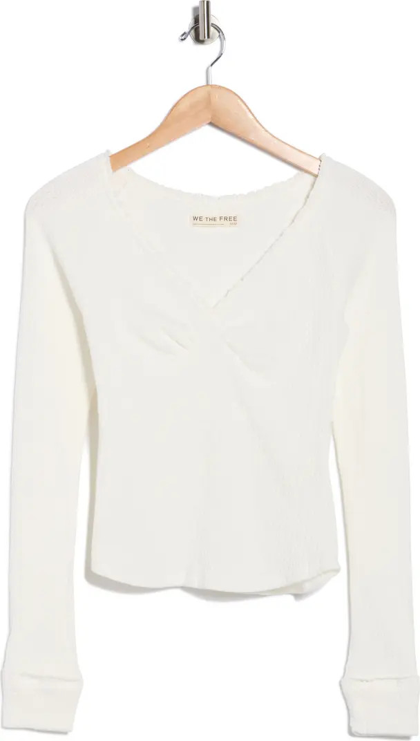 Free People Emma Long Sleeve Thermal Top | Nordstromrack | Nordstrom Rack