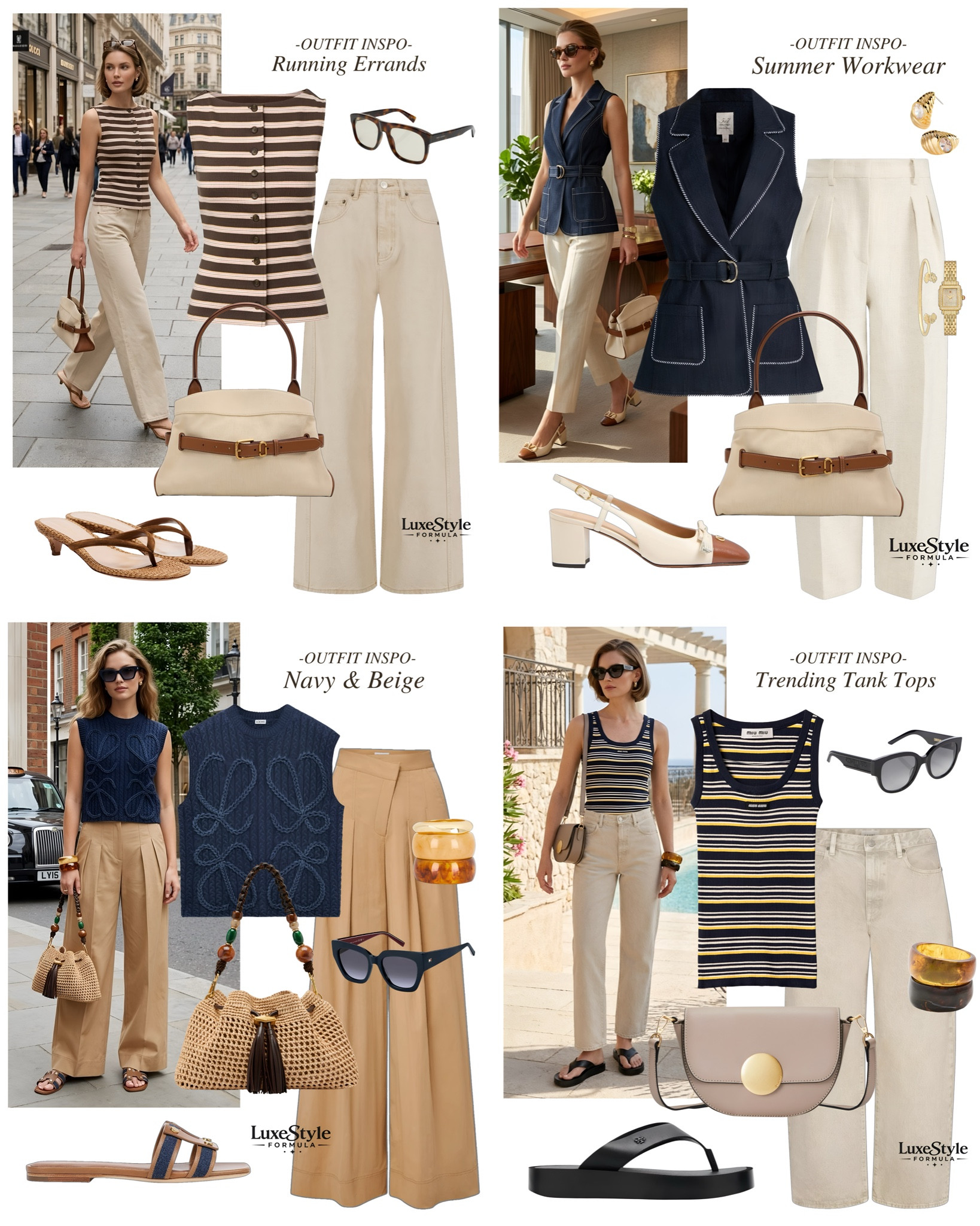 Stop scrolling—beige jeans/trousers are the one piece making every outfit look effortlessly expensive this summer 🤍✨

beige jeans outfit, beige trousers outfit, neutral outfit ideas, cream jeans styling, wide leg beige pants, summer outfit ideas, casual chic outfits, old money style, quiet luxury fashion, elevated basics, minimalist wardrobe, capsule wardrobe outfits, smart casual women, workwear outfit ideas, striped tank top outfit, navy and beige outfit, effortless everyday style, classy summer fashion, neutral capsule wardrobe, timeless outfit inspiration

#LTKTravel #LTKWorkwear #LTKootd