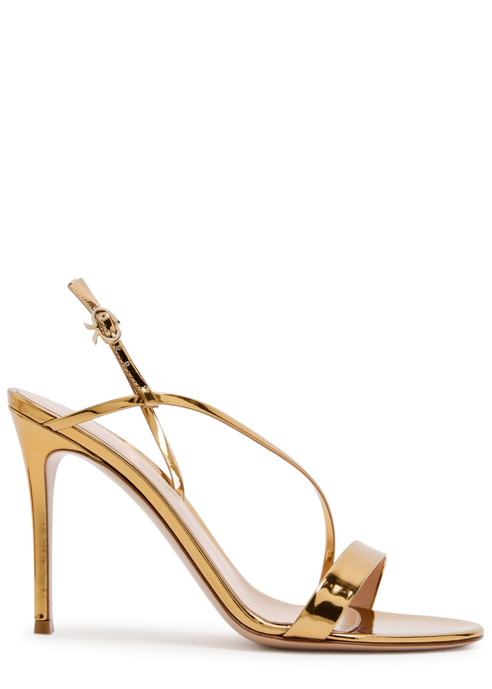 Manhattan 95 metallic leather sandals | Harvey Nichols